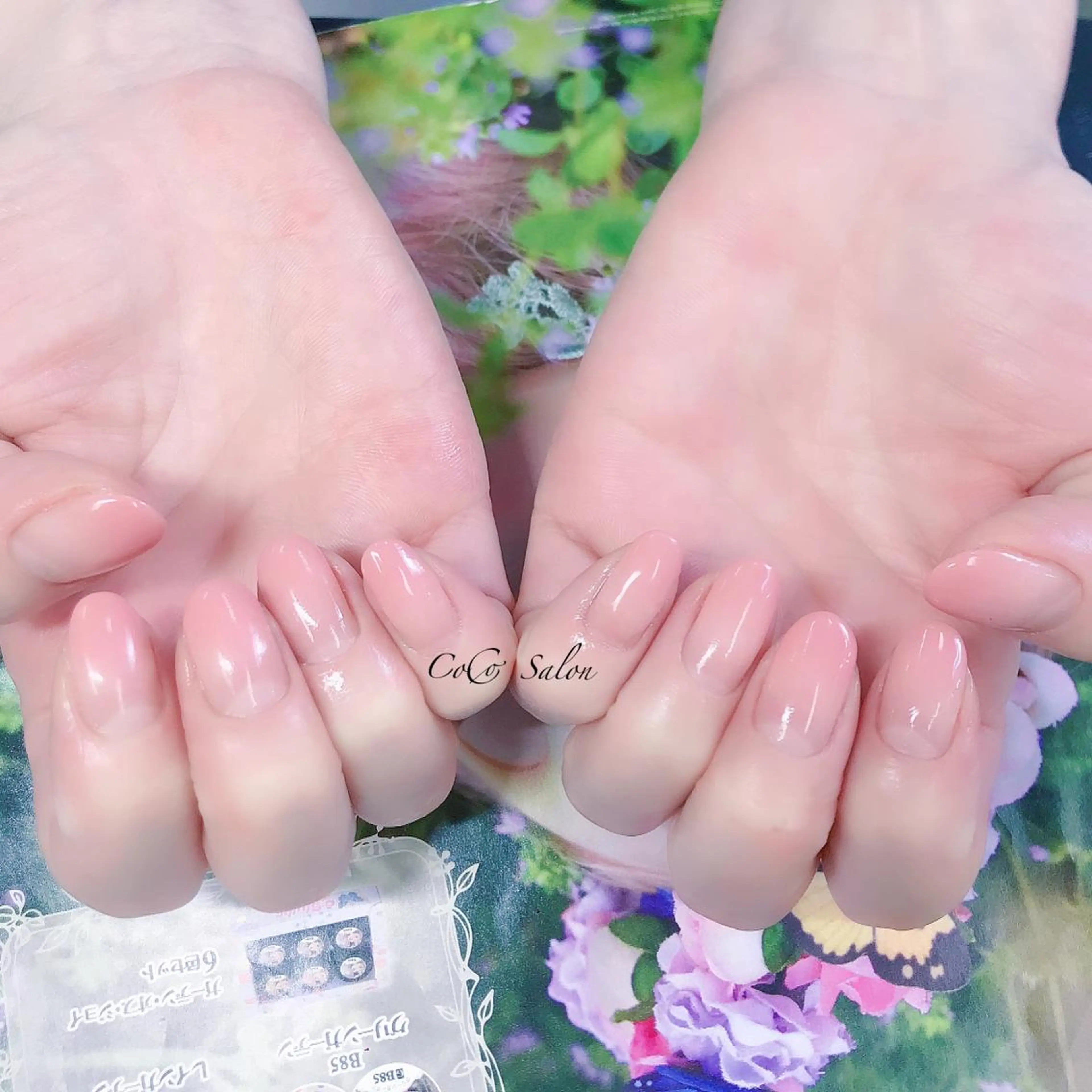 ネイル グラデーション ピンク シンプルネイル CoCoSalon ネイル/まつ毛予約のネイルデザイン