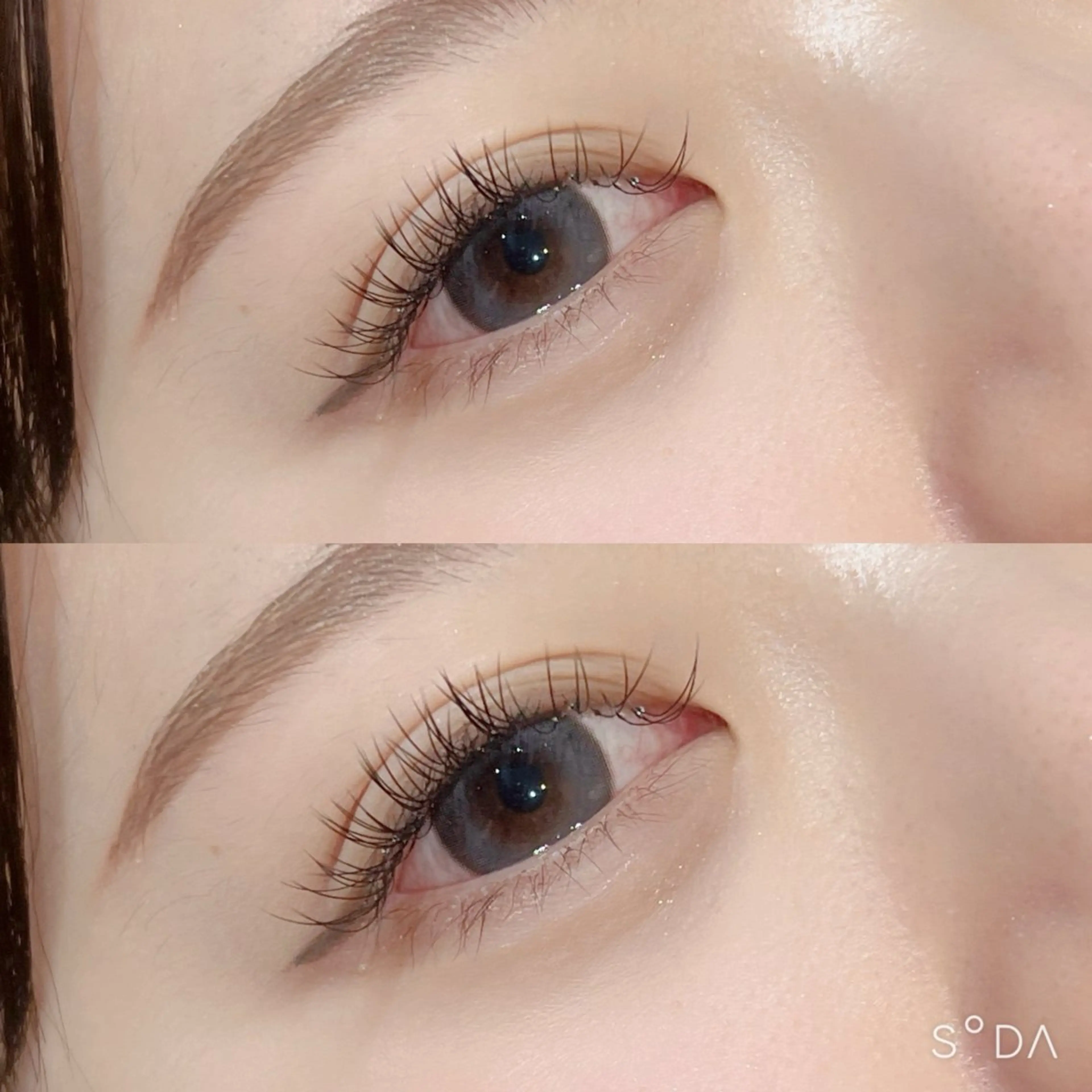 マツエク・マツパ フラットラッシュ EYELA 池袋 なかだ まゆのマツエク・マツパデザイン