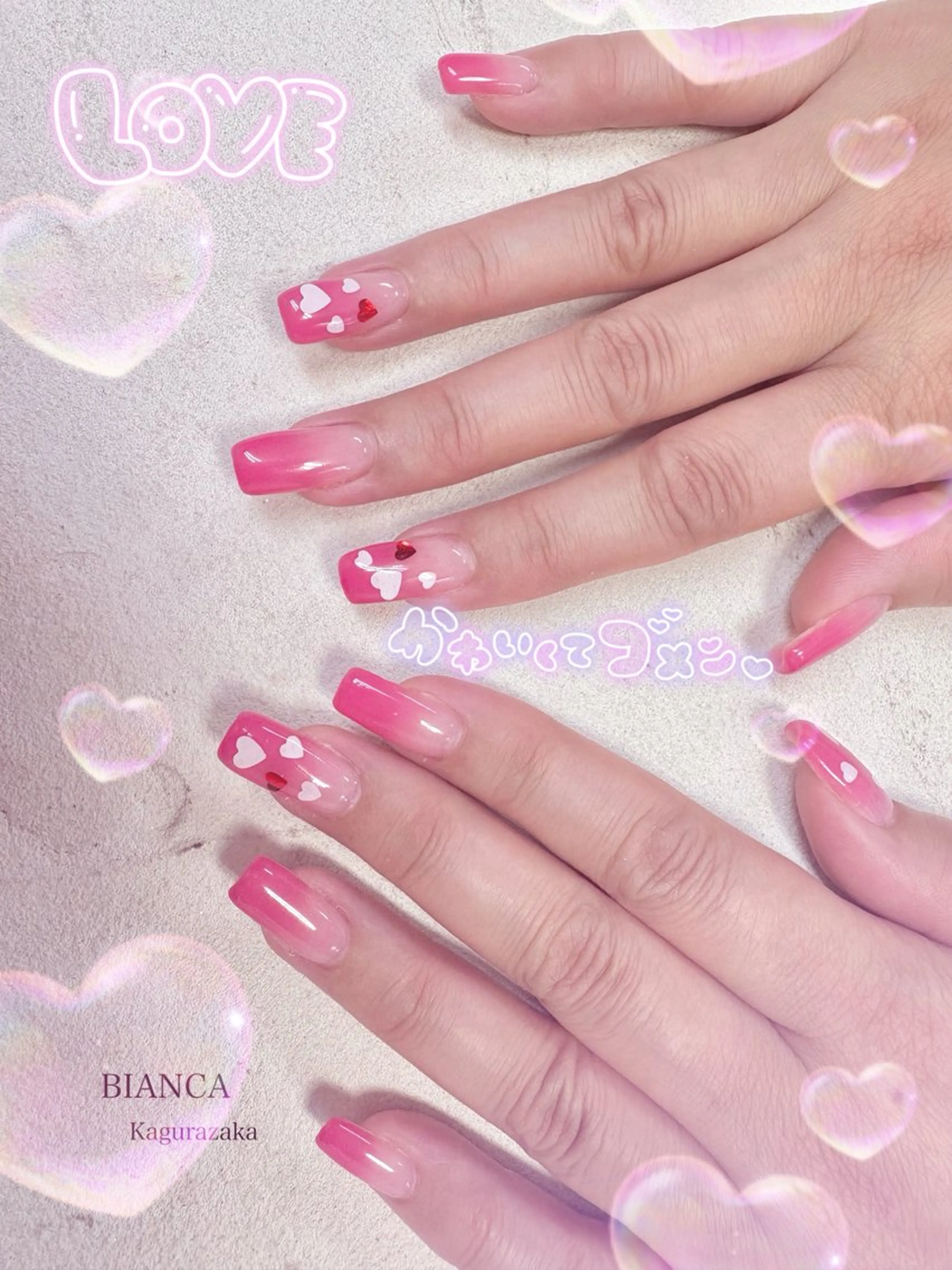 ネイル ハンドネイル BIANCA Ouchidaのネイルデザイン