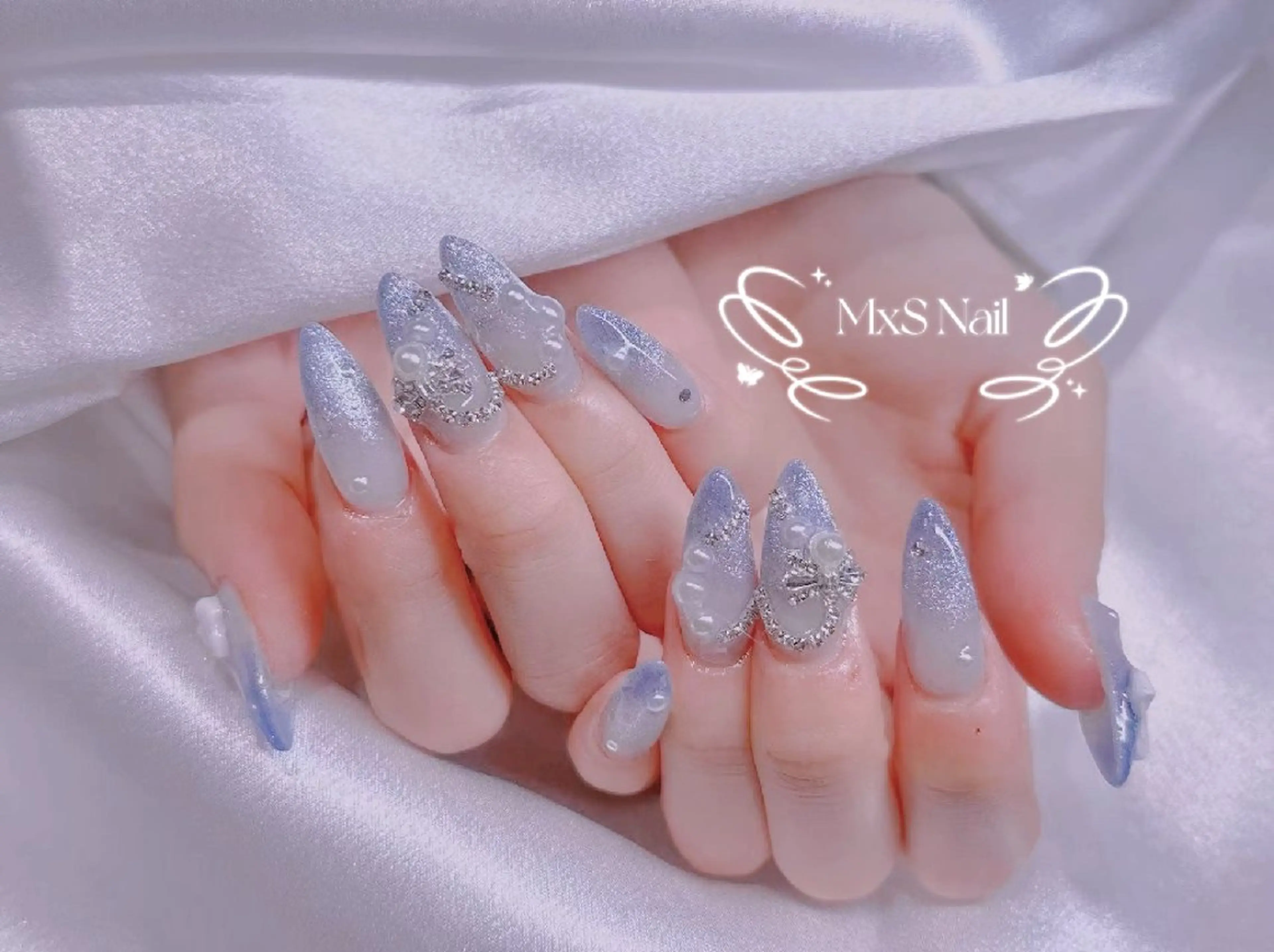 ネイル ハンドネイル MxS Nail 【長さだし/フィルイン/マグネット/ワンホンネイル/韓国ネイル/パラジェル】所属・M×S Nail みなのネイルデザイン
