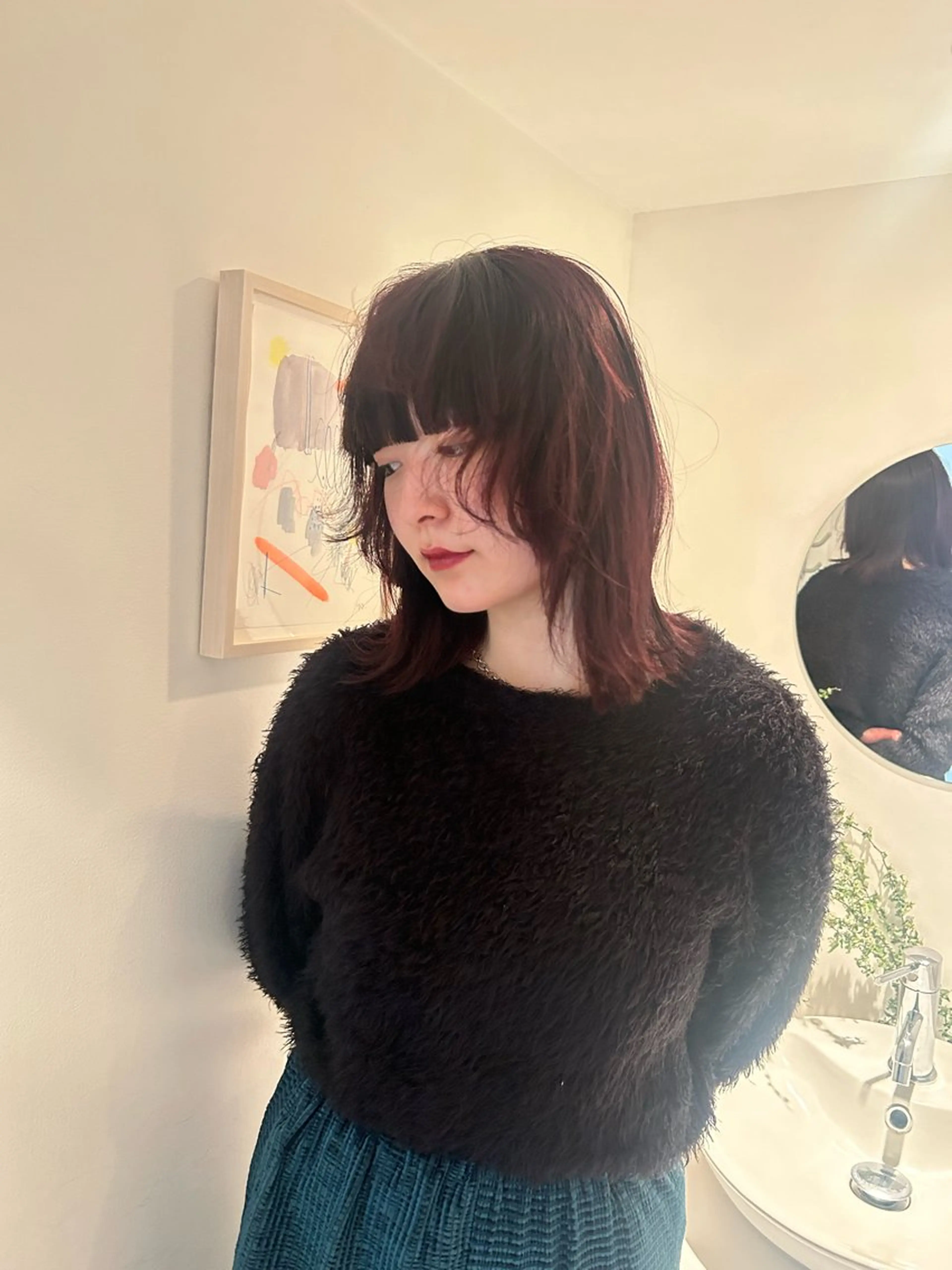 カラー VISION   aoyama所属・かがやしづ ⭐️ハイトーンのヘアスタイル