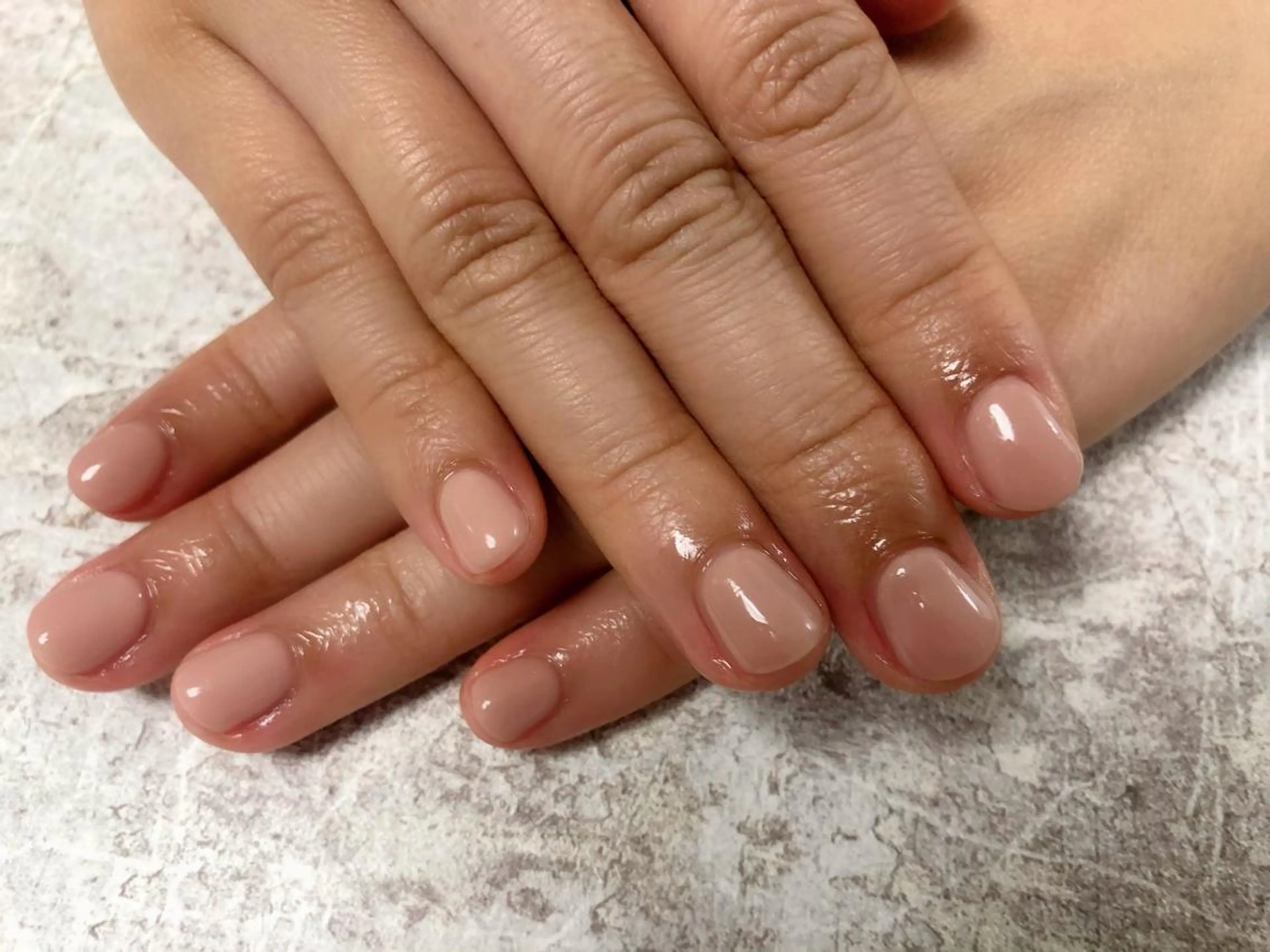 ネイル ワンカラーネイル ハンドネイル Mogu nail 二子玉川のネイルデザイン