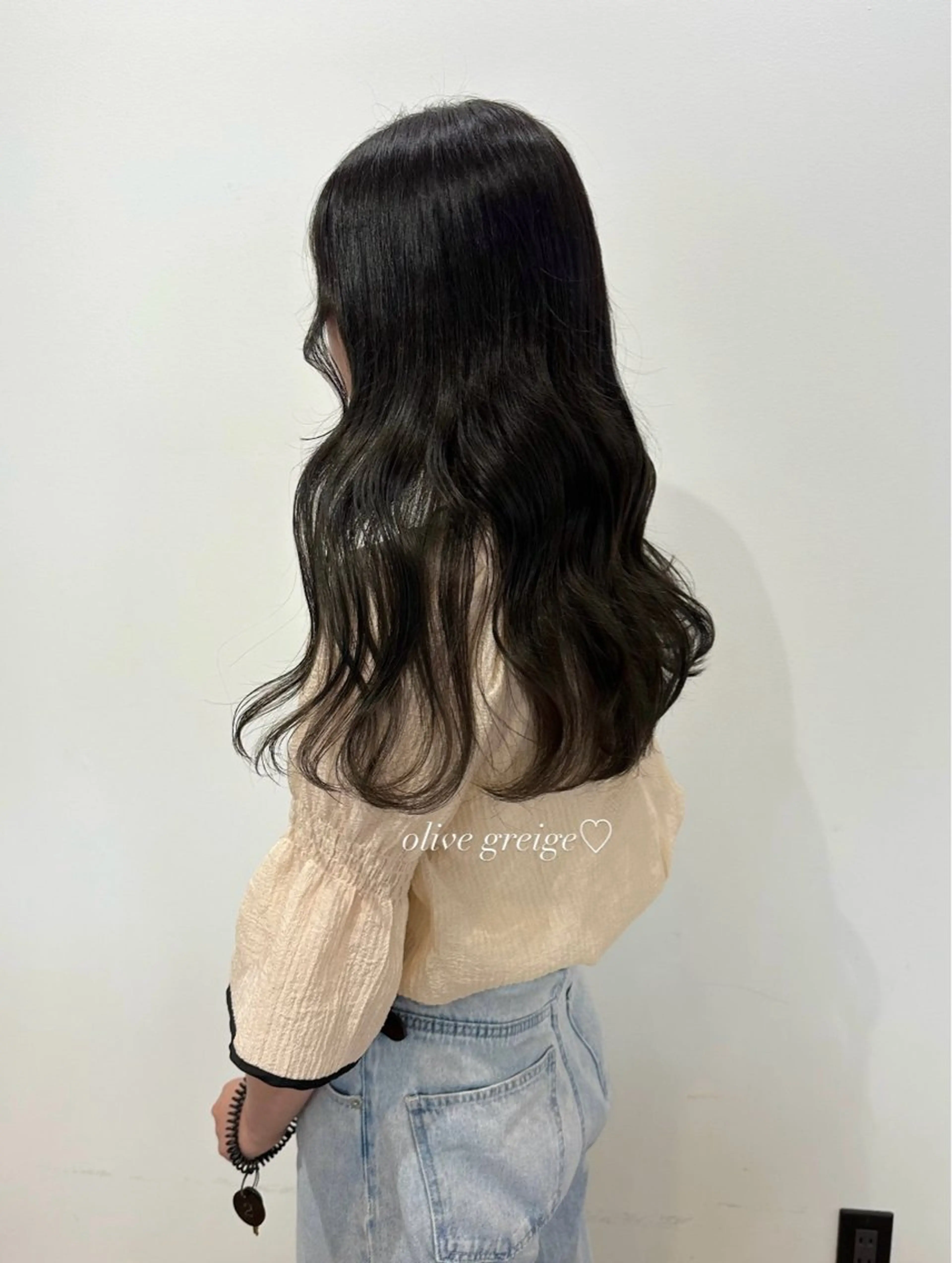 ロング カラー ヘアアレンジ ヘアカラー トリートメント Himawari♡ 柔らかいカラーのヘアスタイル