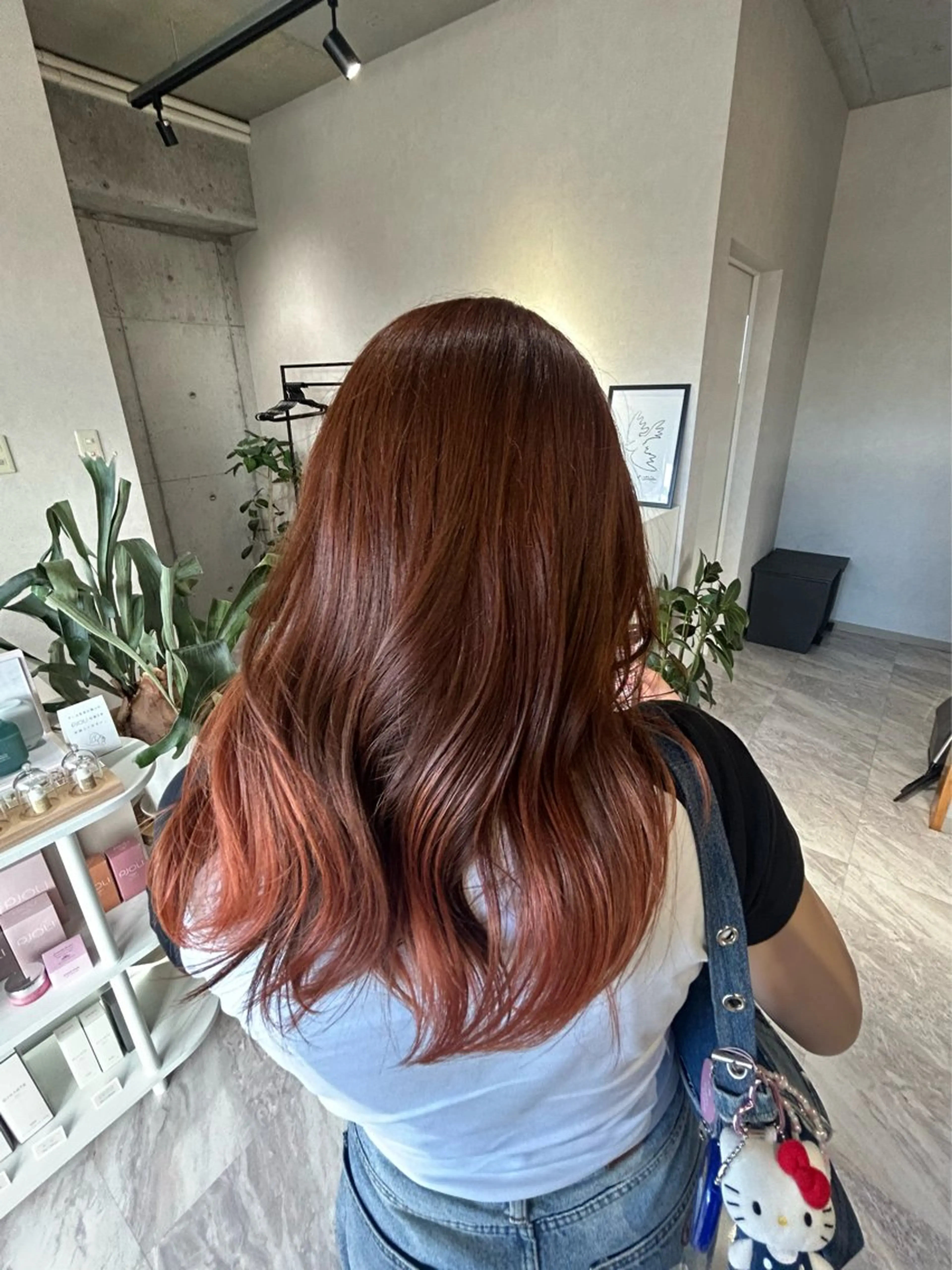 カラー Plume.所属・おおひら ののはのヘアスタイル