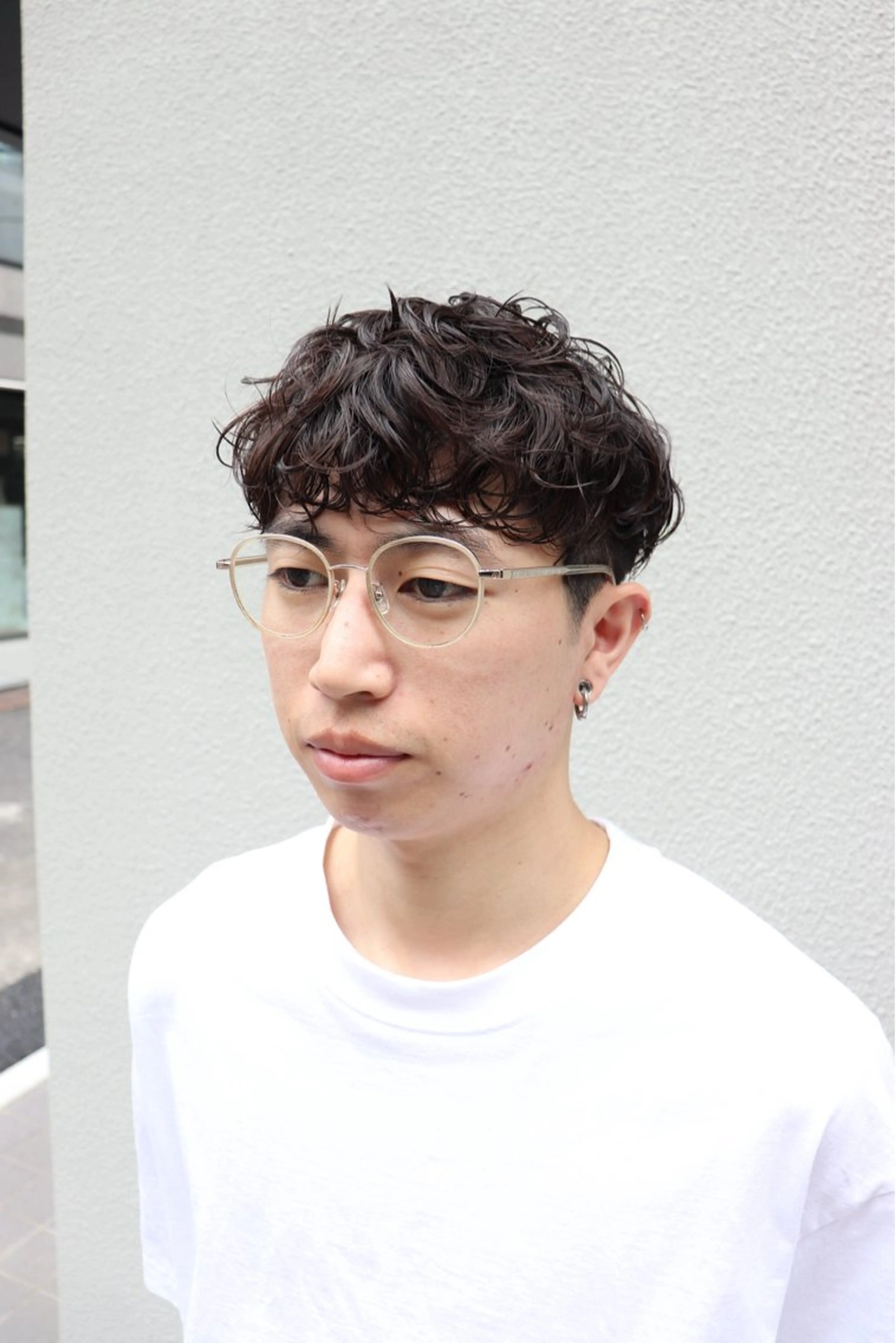 パーマ メンズ 似合わせカット /パーマ岡本淳平のヘアスタイル