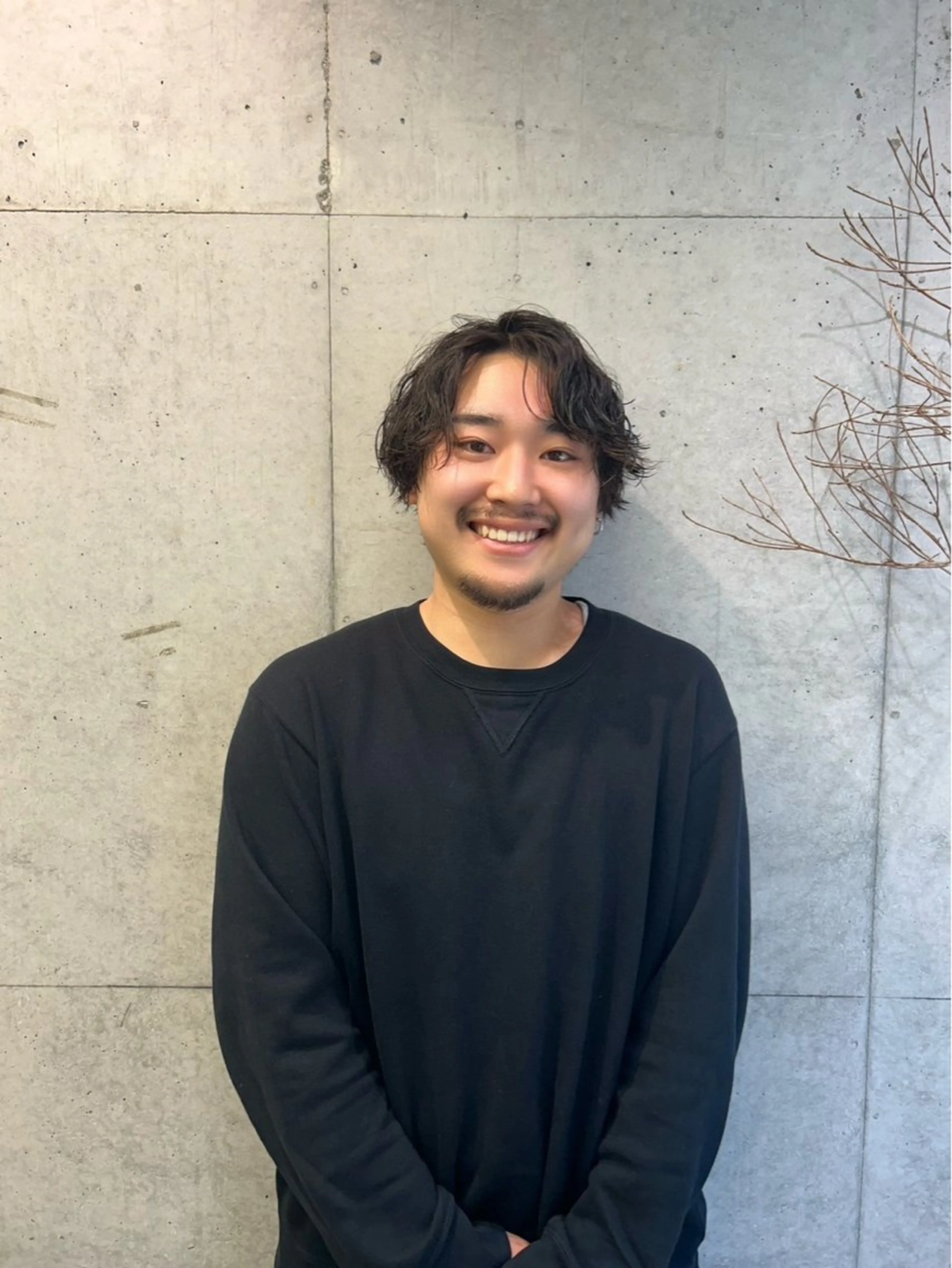 ショート パーマ メンズ SHUN メンズパーマのヘアスタイル