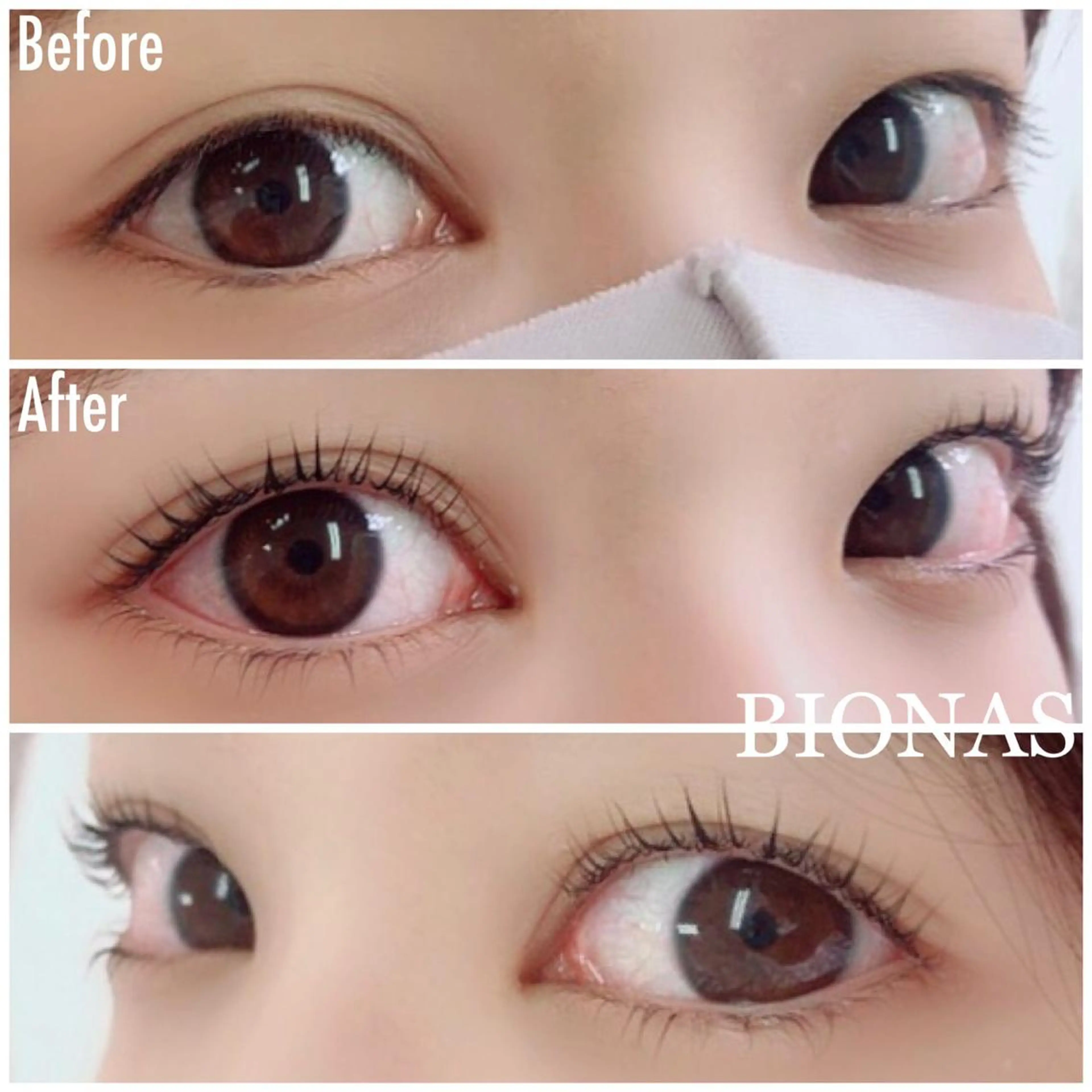 マツエク・マツパ パリジェンヌラッシュリフト eyerashsalon BIONAS所属・BIONAS 小泉のマツエク・マツパデザイン