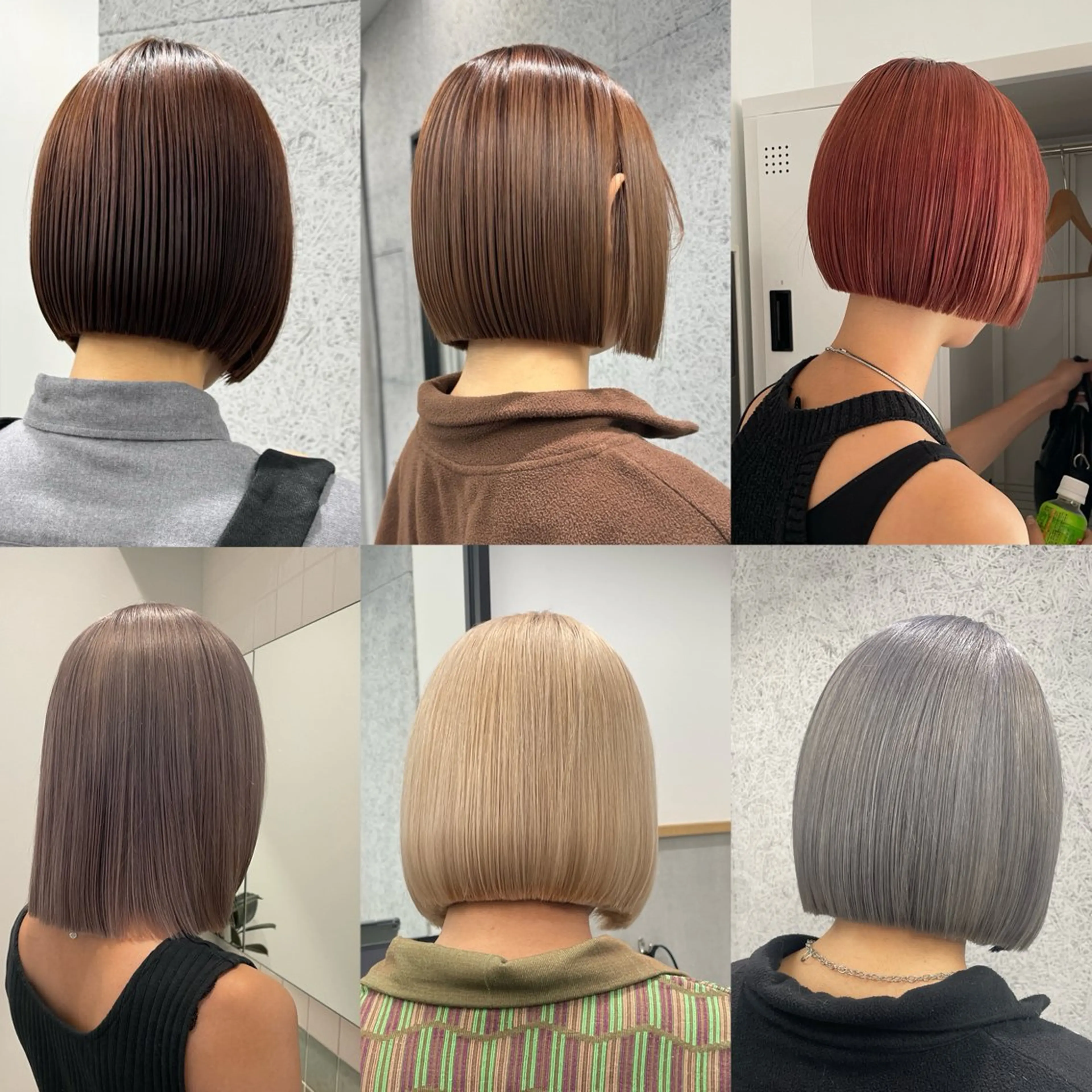 カット＋カラー＋クイックトリートメント¥7980 【新宿/ショート/ボブ/ハイライト/縮毛矯正/切りっぱなしボブ】の写真