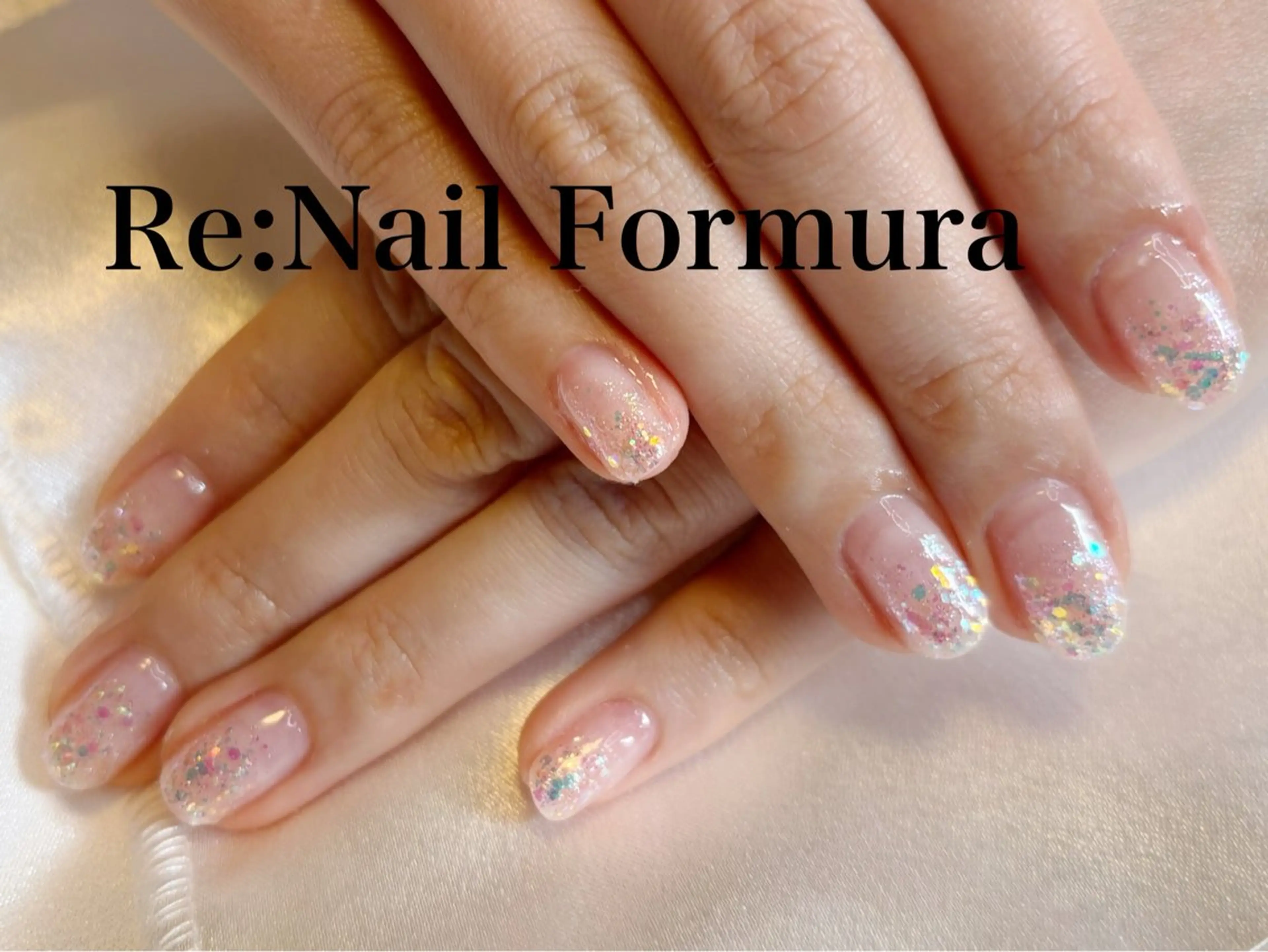 ミディアム ハンドネイル Re:Nail Formula所属・kido chieのネイルデザイン