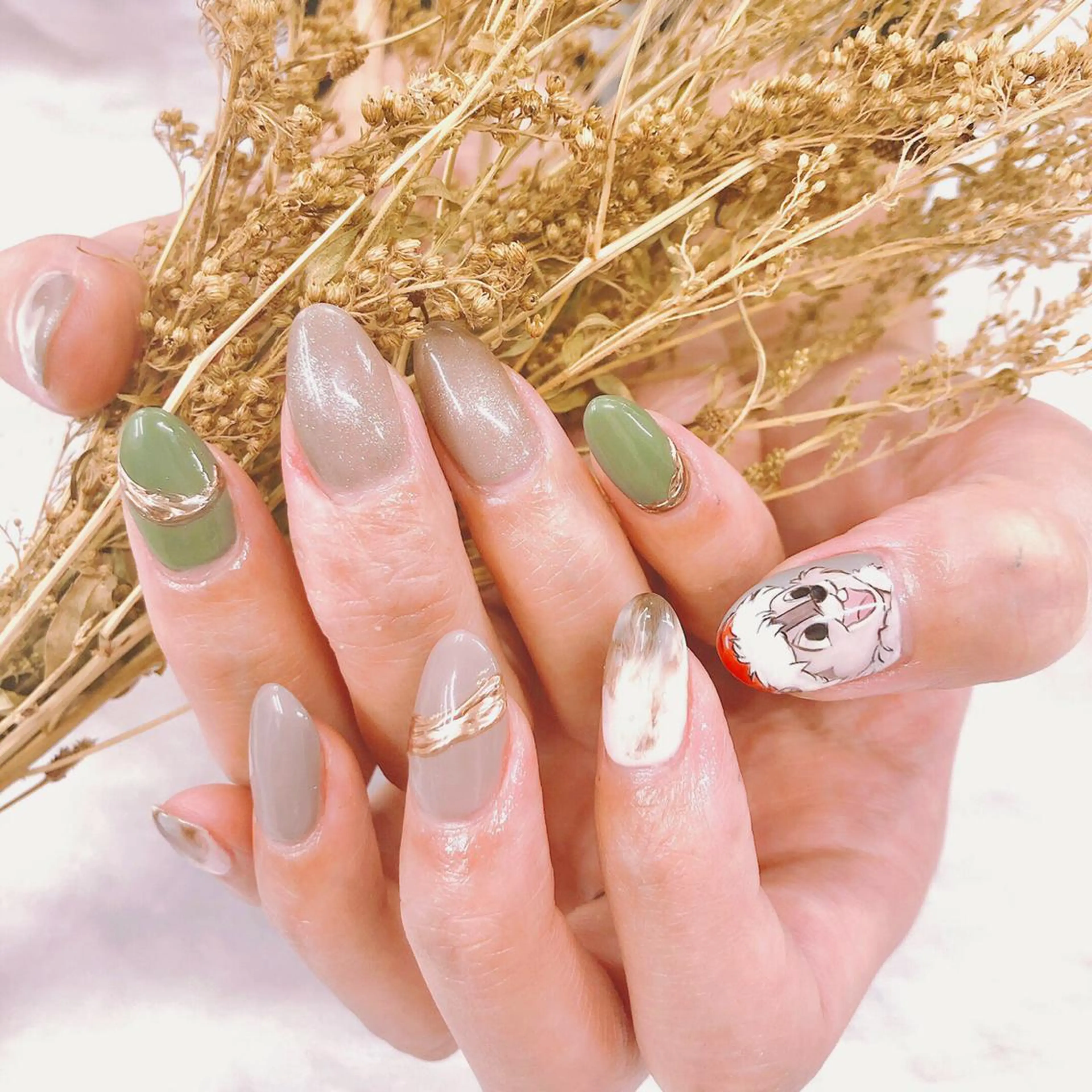 ネイル 冬ネイル クリスマス NAIL SALON le'ana所属・NAIL SALON le'anaのネイルデザイン