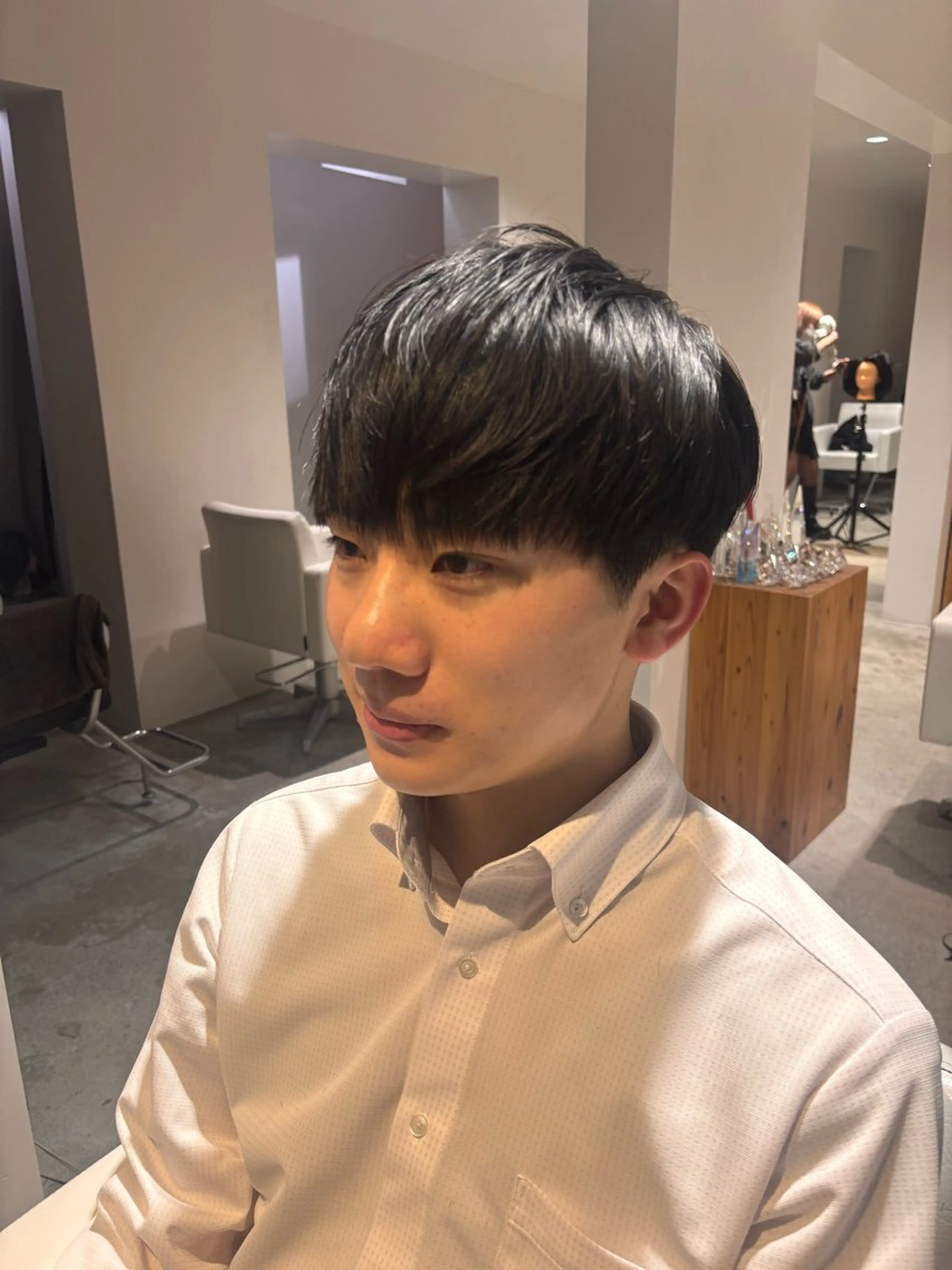 メンズ neuf所属・中間 陽平のヘアスタイル