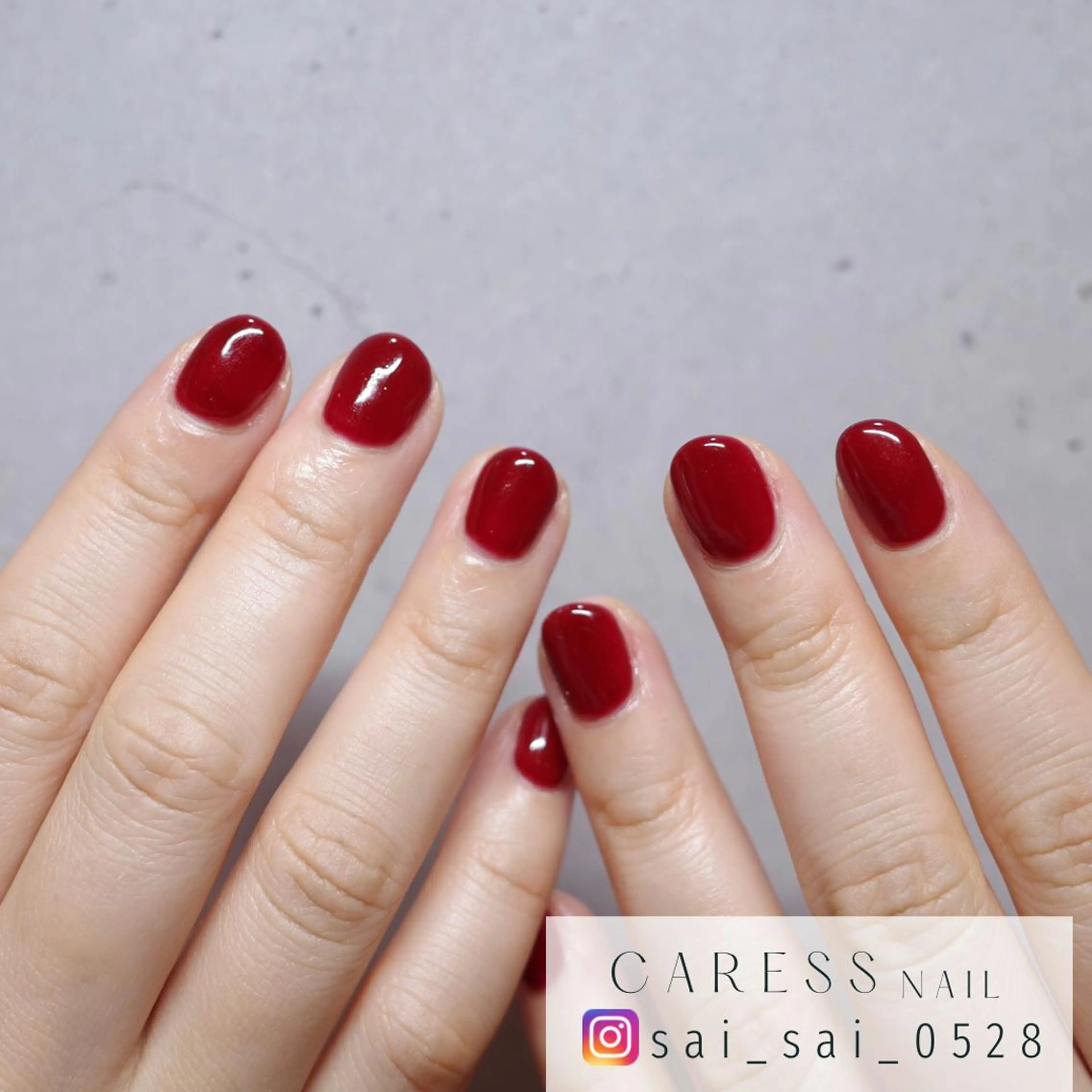 ネイル ハンドネイル caress  nail カレスネイル　代々木上原所属・カレスネイル さいのネイルデザイン
