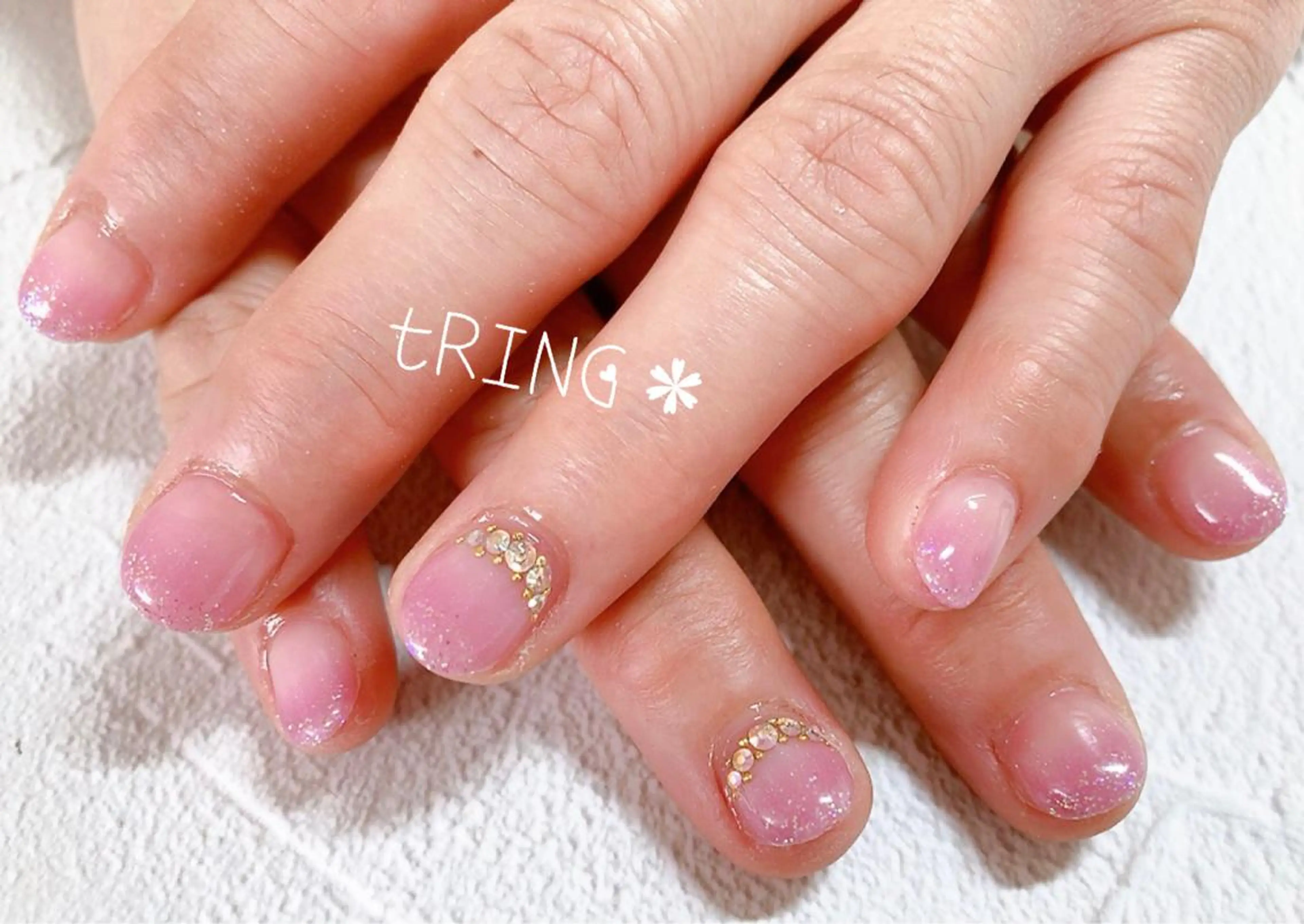 ネイル ハンドネイル tRING＊ しいの木台のネイルデザイン