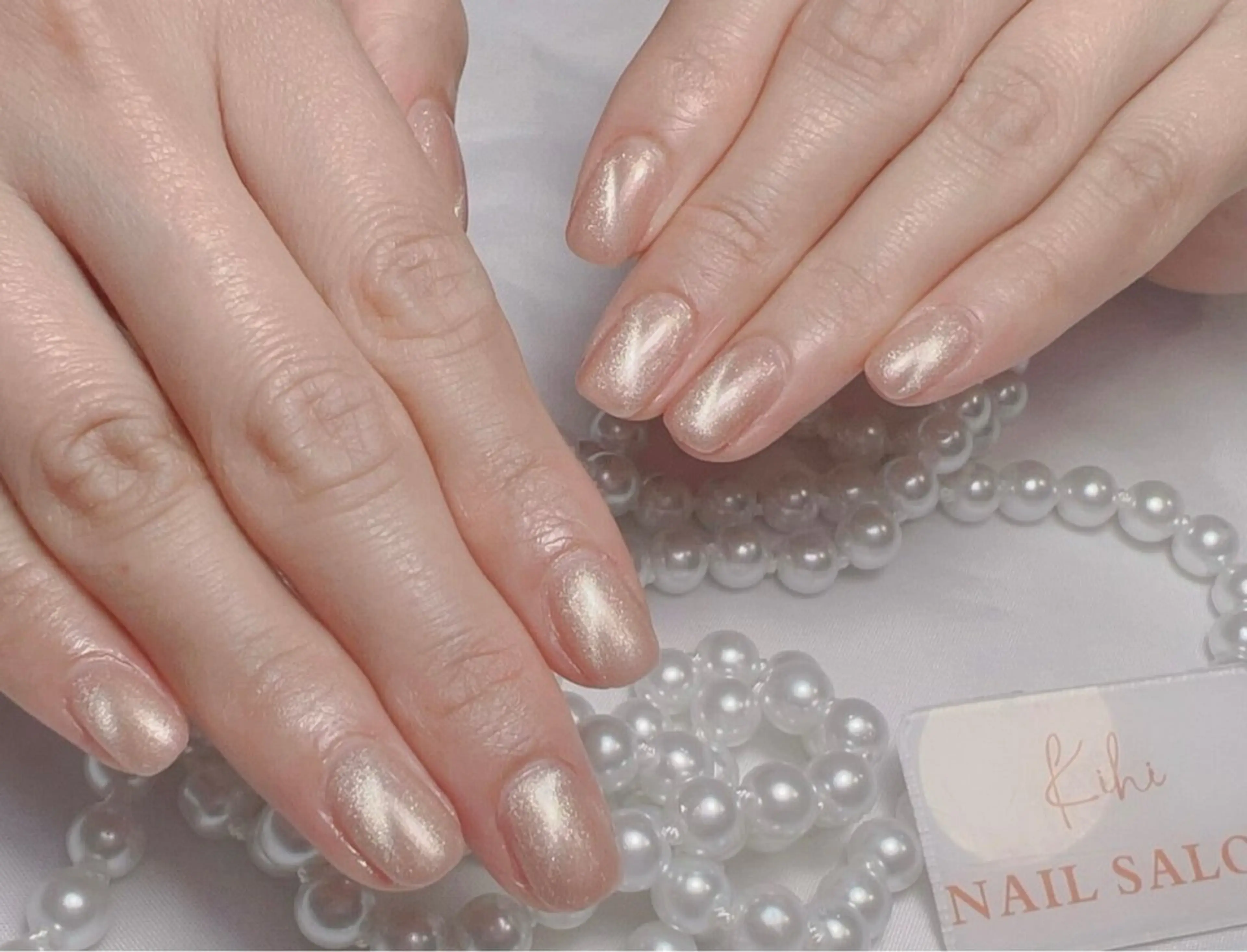 ネイル アートネイル フレンチネイル ジェルネイル グラデーション 韓国ネイル 村中 ハナのネイルデザイン