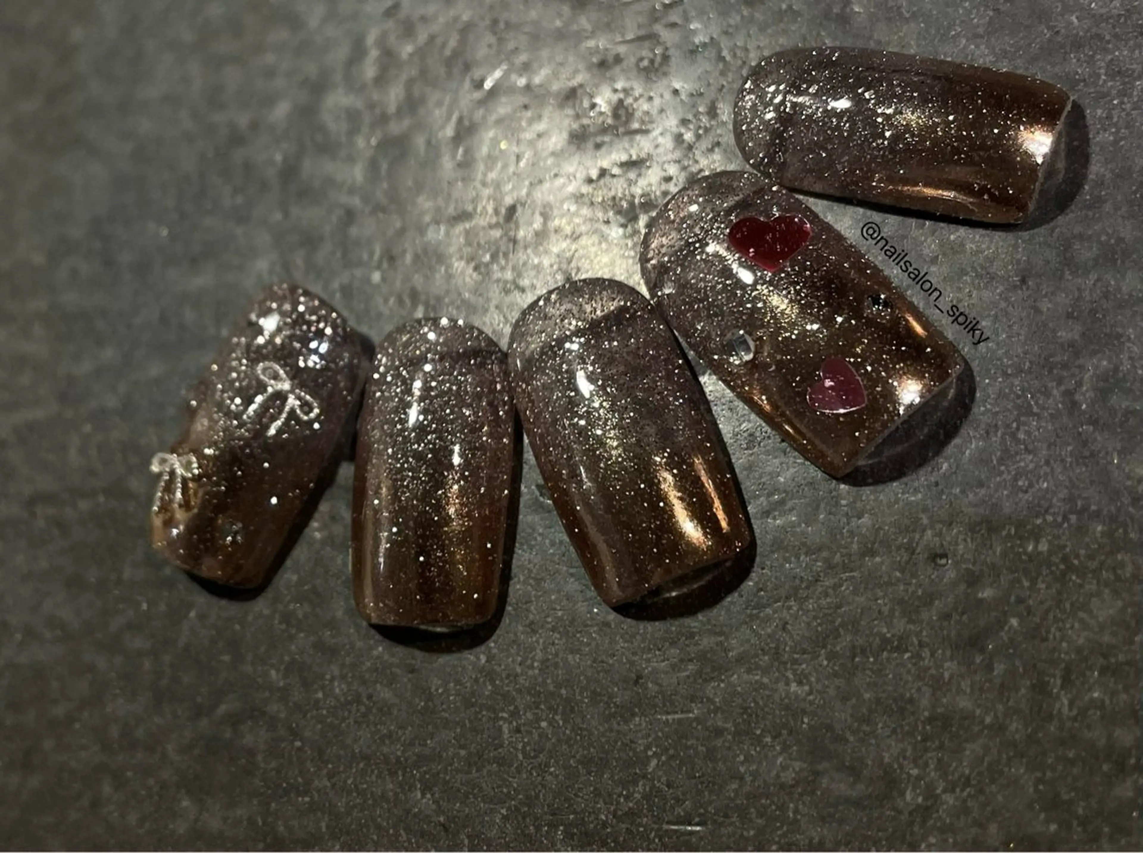 ネイル Spiky とうげ ふうかのネイルデザイン