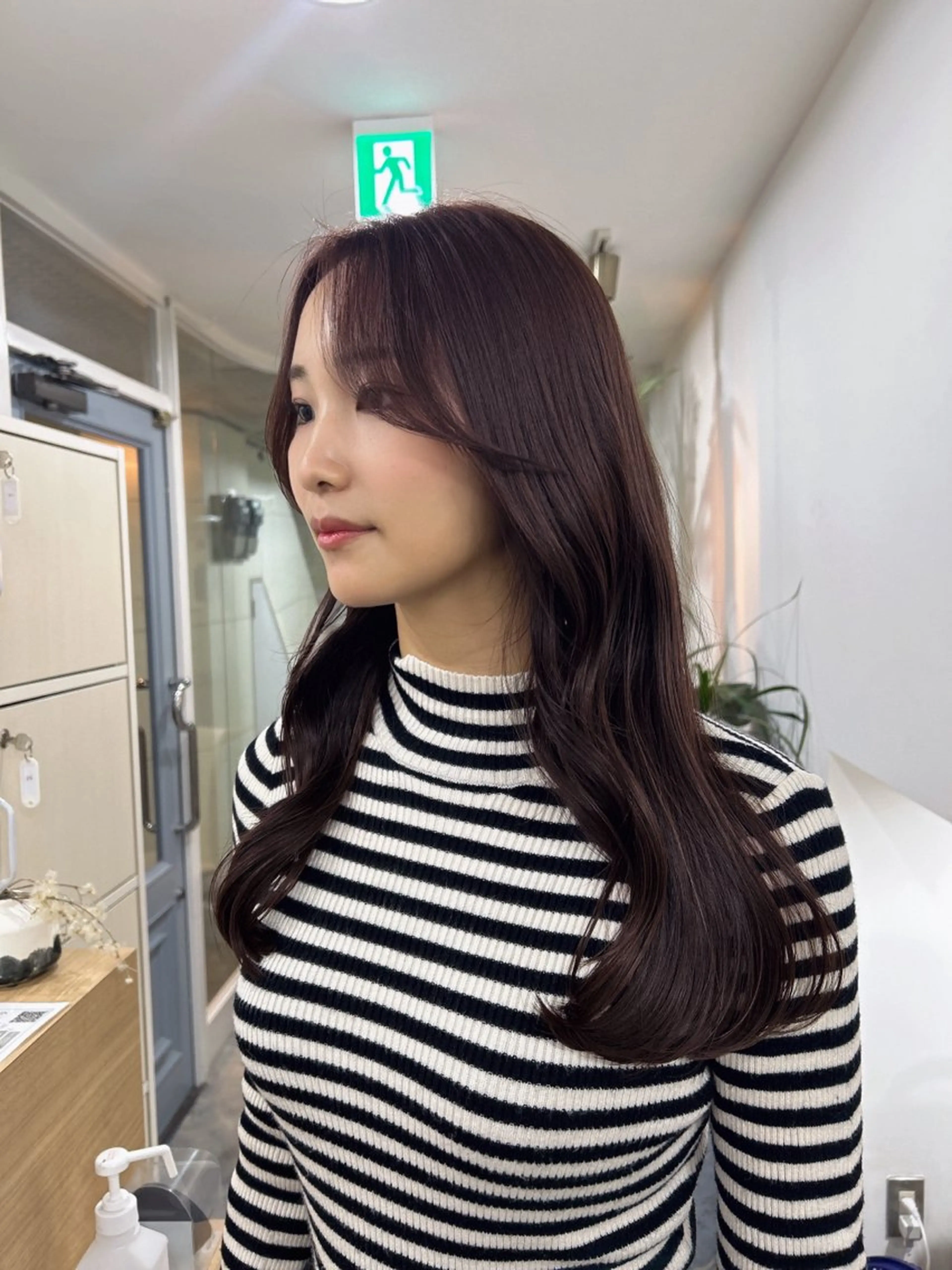 カラー カット ヘアカラー トリートメント 藤森結子/韓国ヘア/ パーソナルカラー診断のヘアスタイル