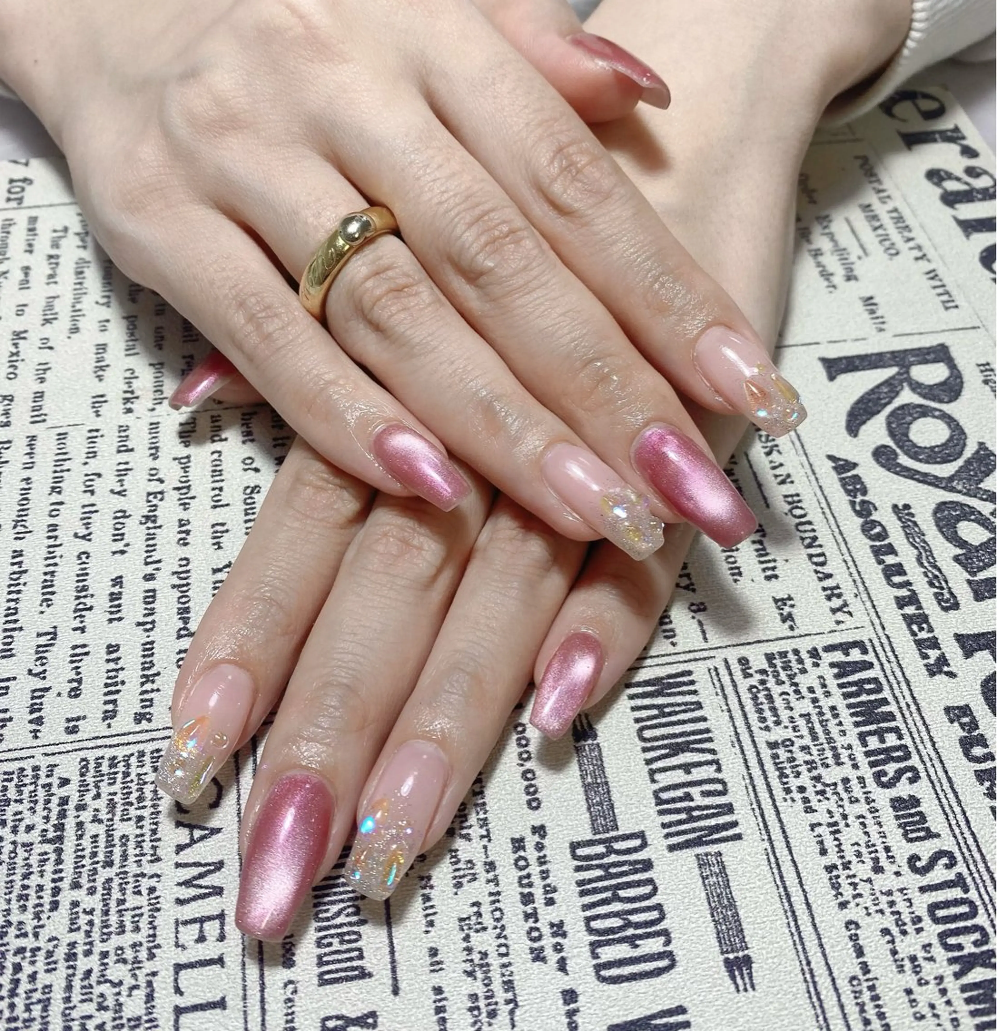 ネイル アートネイル フレンチネイル ジェルネイル グラデーション 韓国ネイル Nail Salon kihi大塚店のネイルデザイン