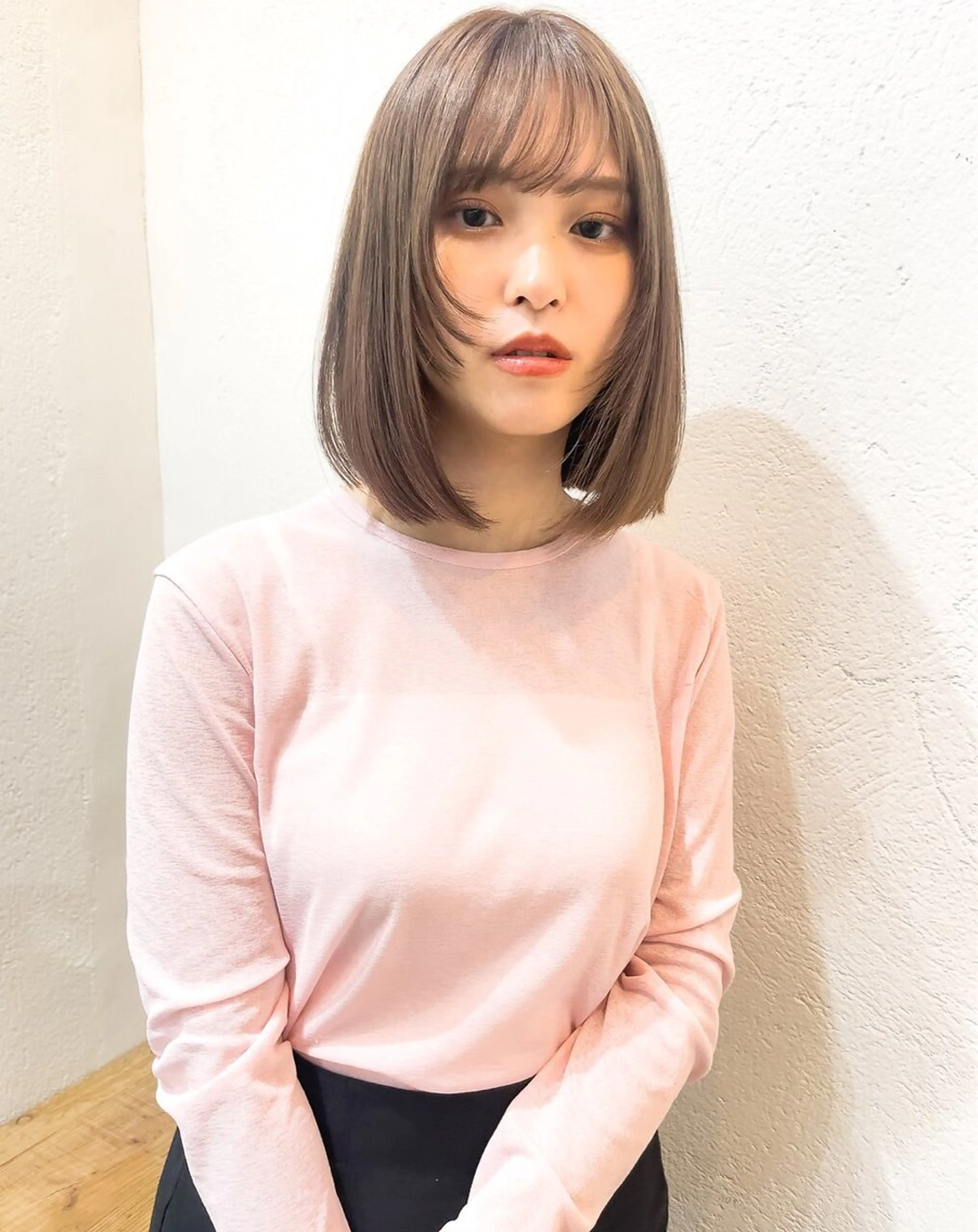 ショート カラー カット ヘアカラー トリートメント FERIA梅田🖤 透明感カラー🎀のヘアスタイル