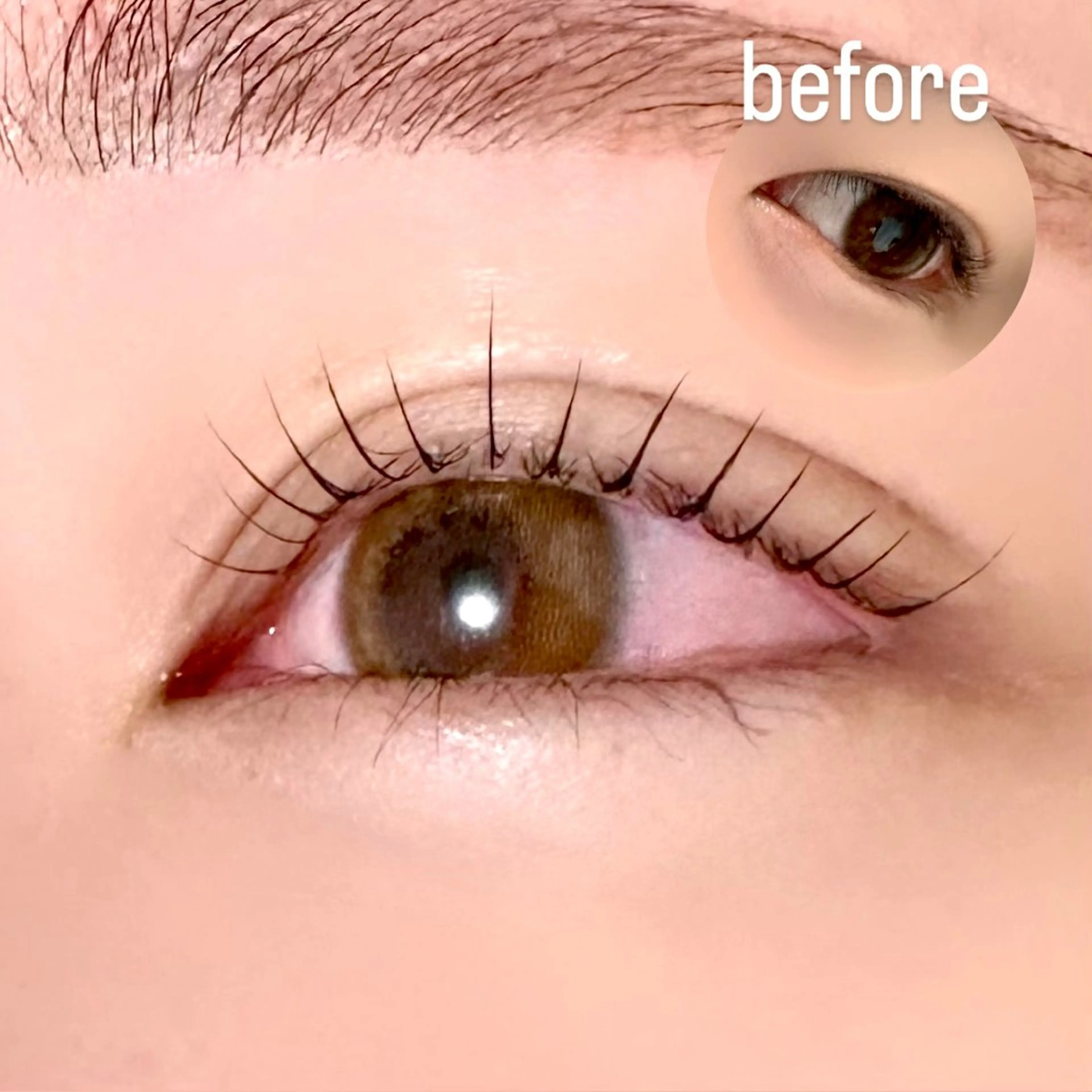 マツエク・マツパ 束感まつ毛 韓国風マツエク ナチュラル パリジェンヌラッシュリフト まつげパーマ 渋谷／束感まつげ パーマ／YUKIのマツエク・マツパデザイン