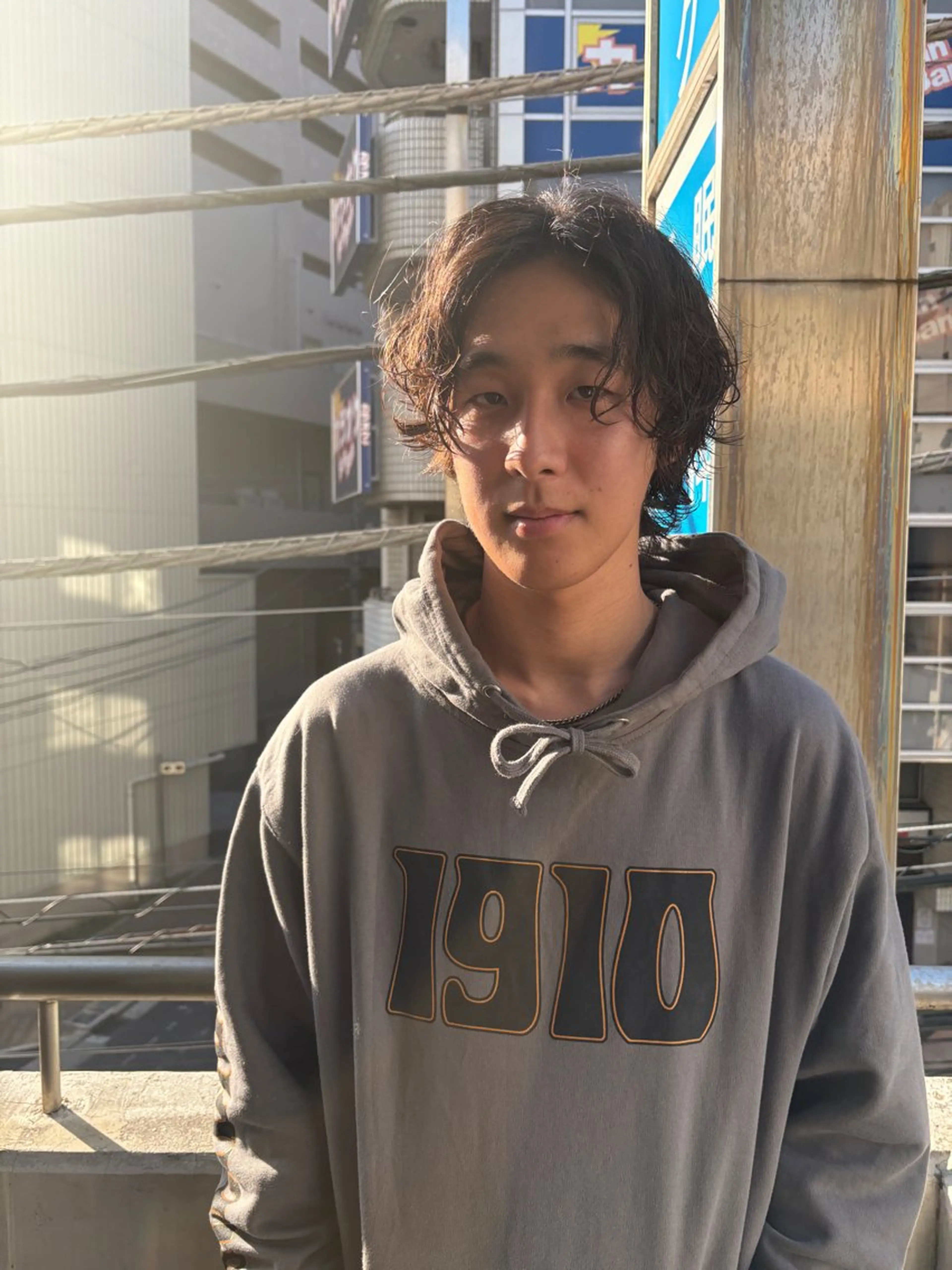 ミディアム パーマ メンズ パーマ特化/藤沢 /湘南/HYOのヘアスタイル