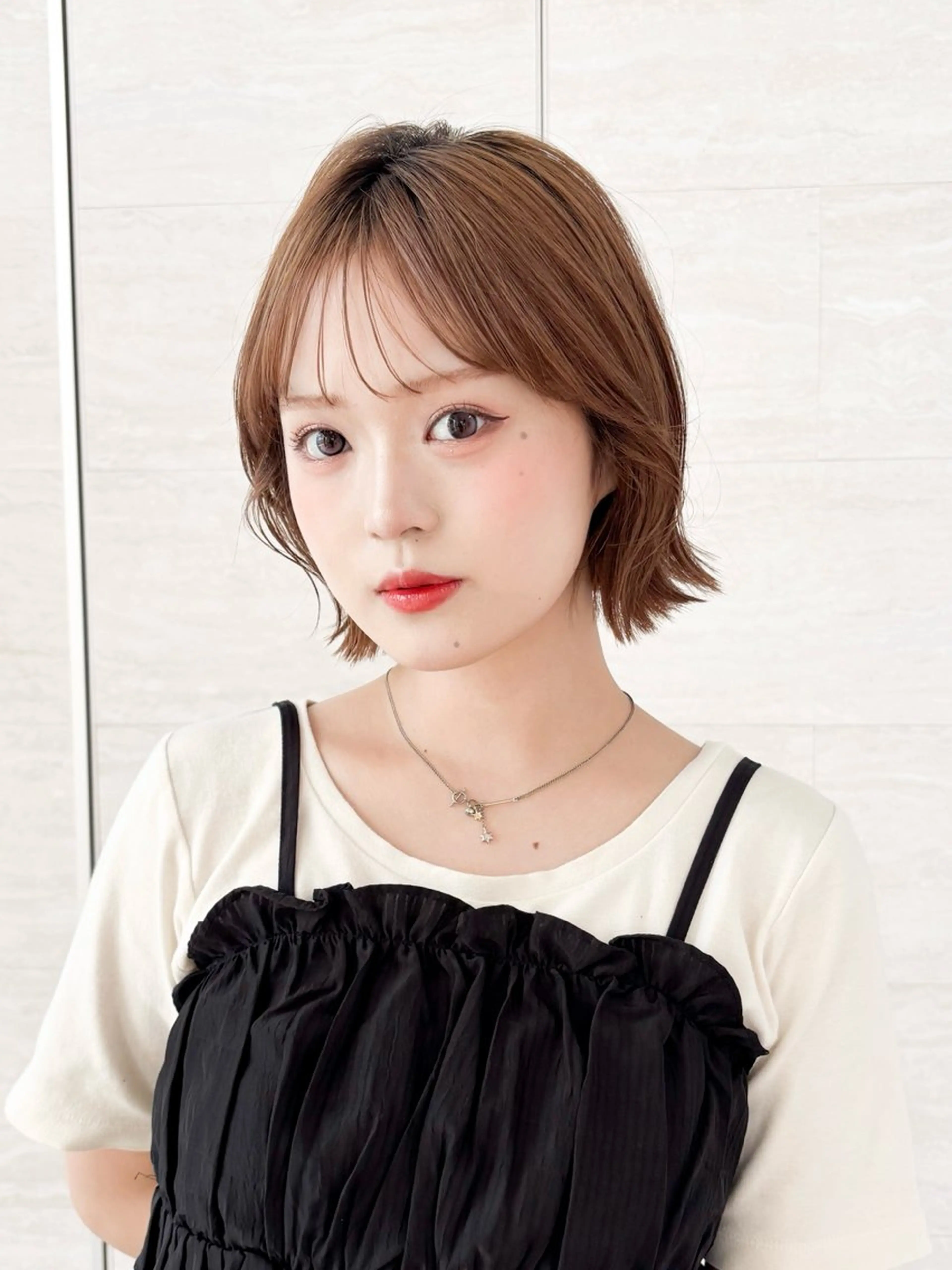 【前日までの事前ご予約様限定💖】韓国発水トリートメント付き💎似合わせカット➕透明感カラー➕1stepトリートメントの写真