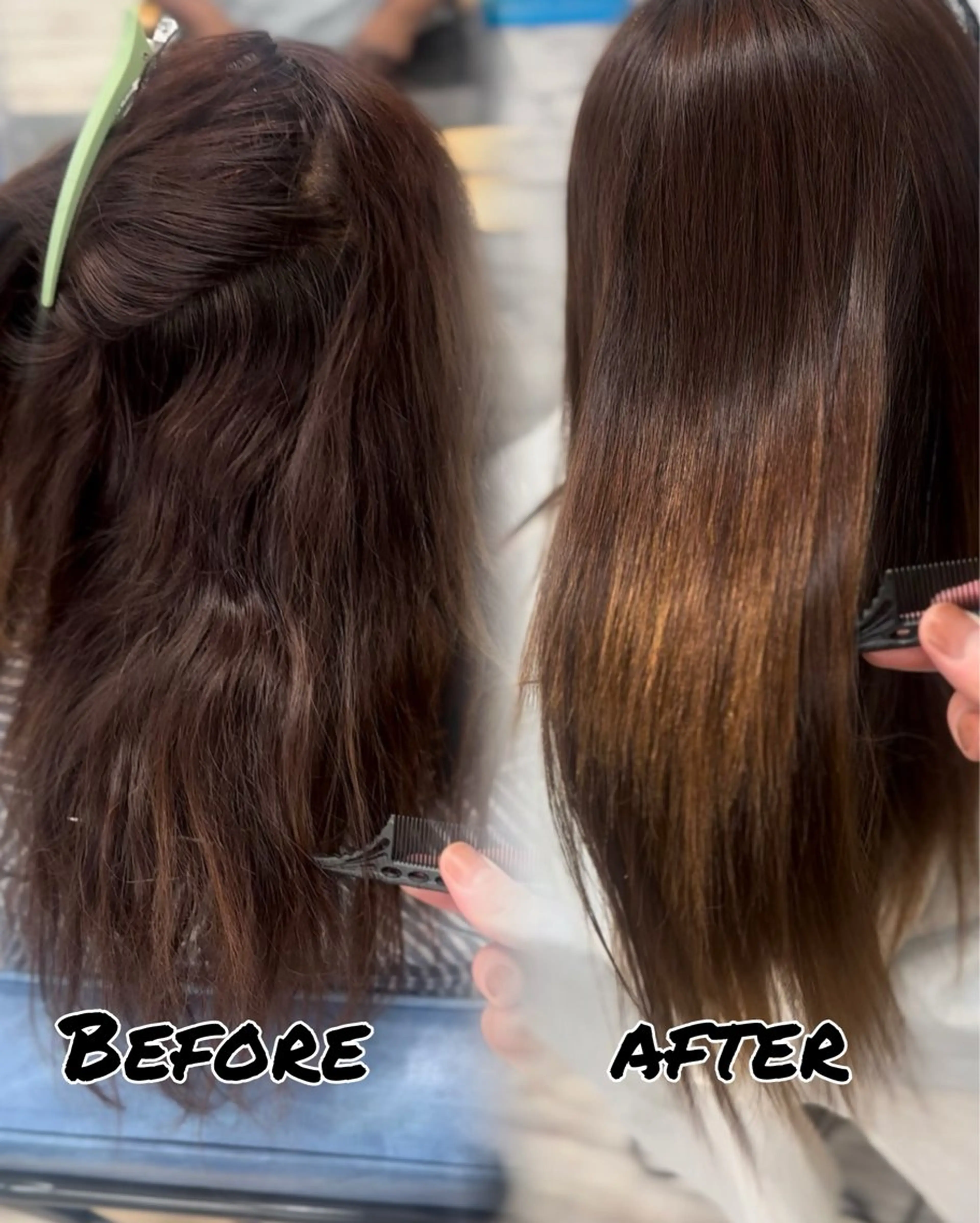 ミディアム 髪質改善　縮毛矯正 Ryuki🦮のヘアスタイル