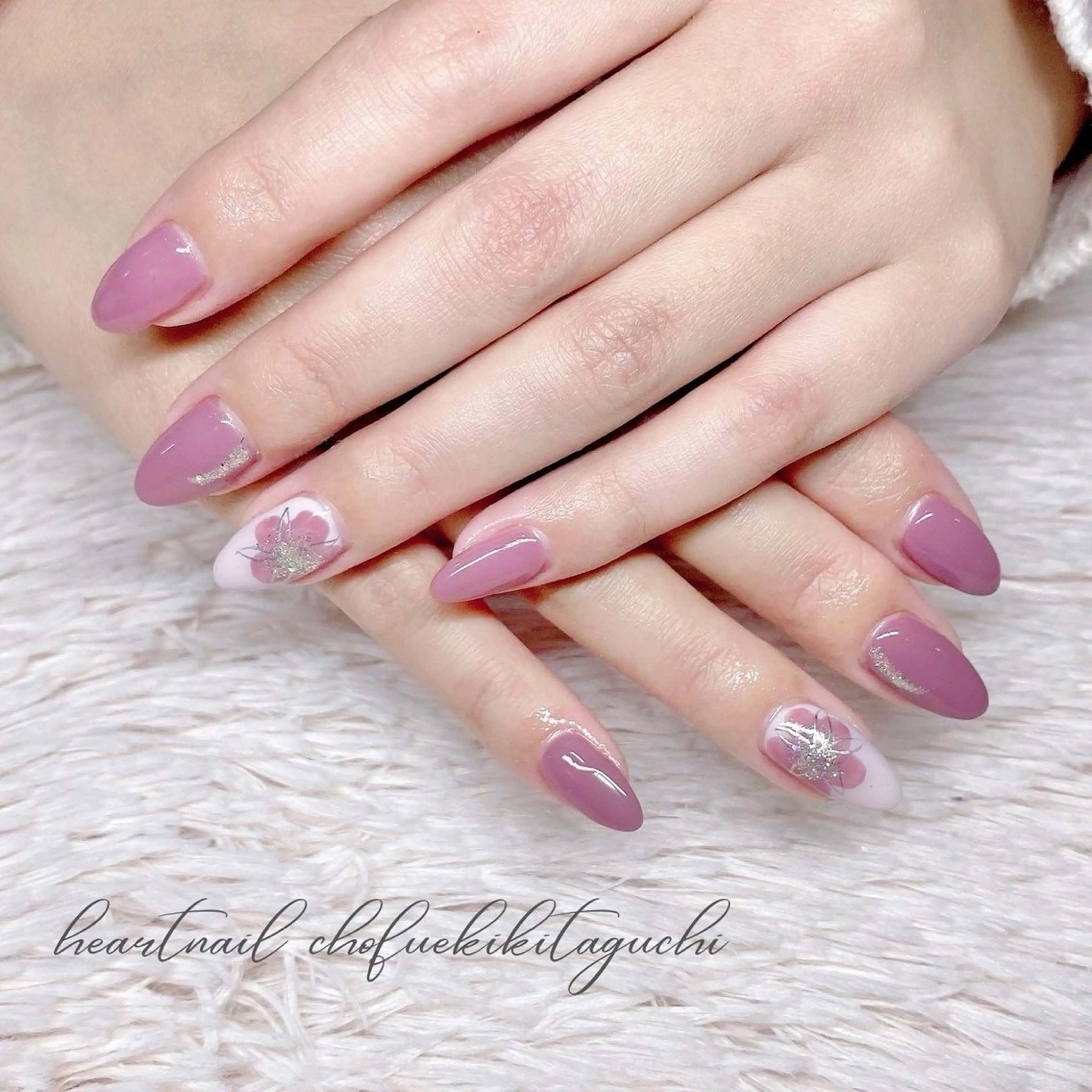 ネイル ハンドネイル 💎Heart Nail💎のネイルデザイン