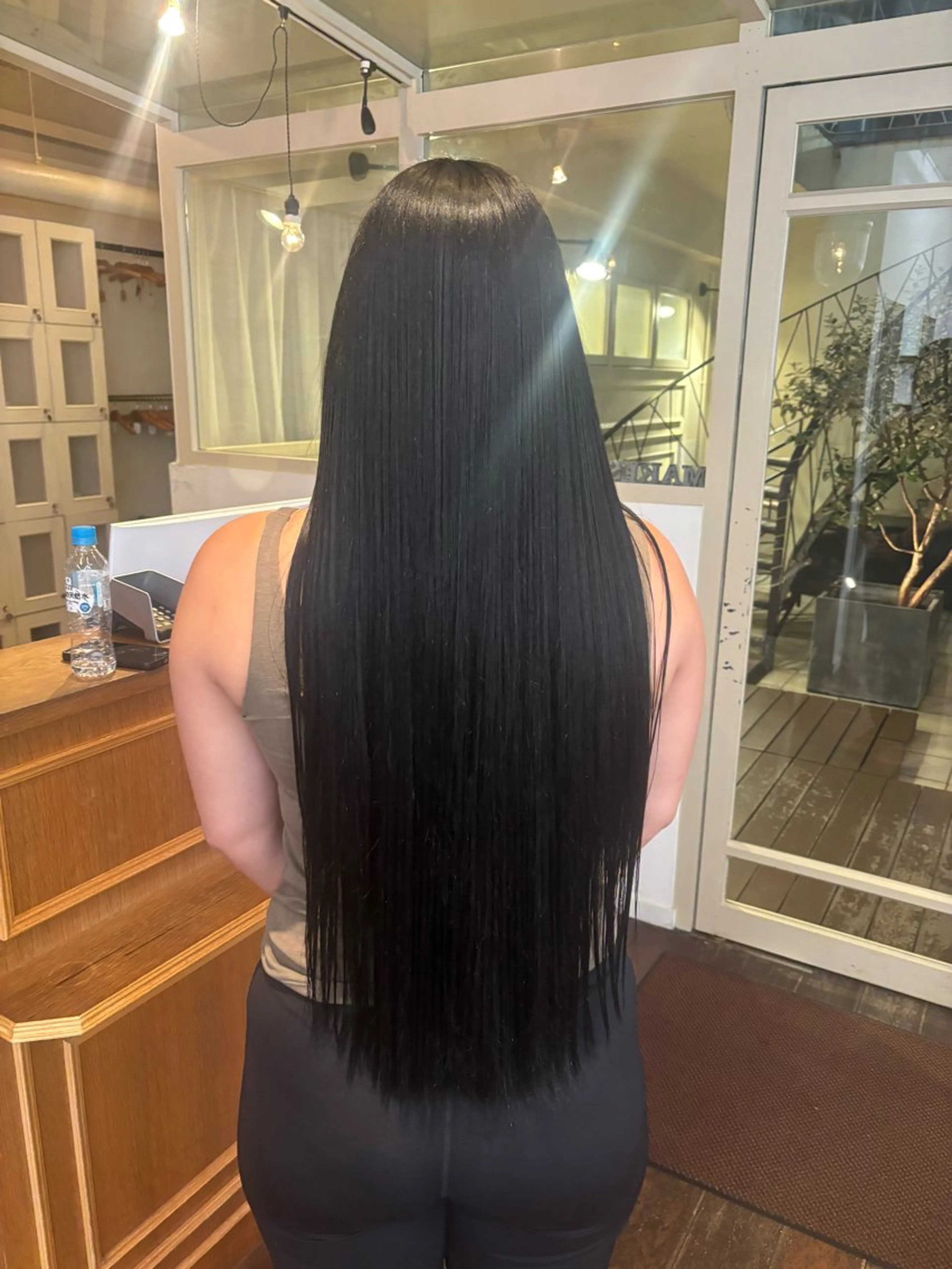 ロング くいた あやなのヘアスタイル