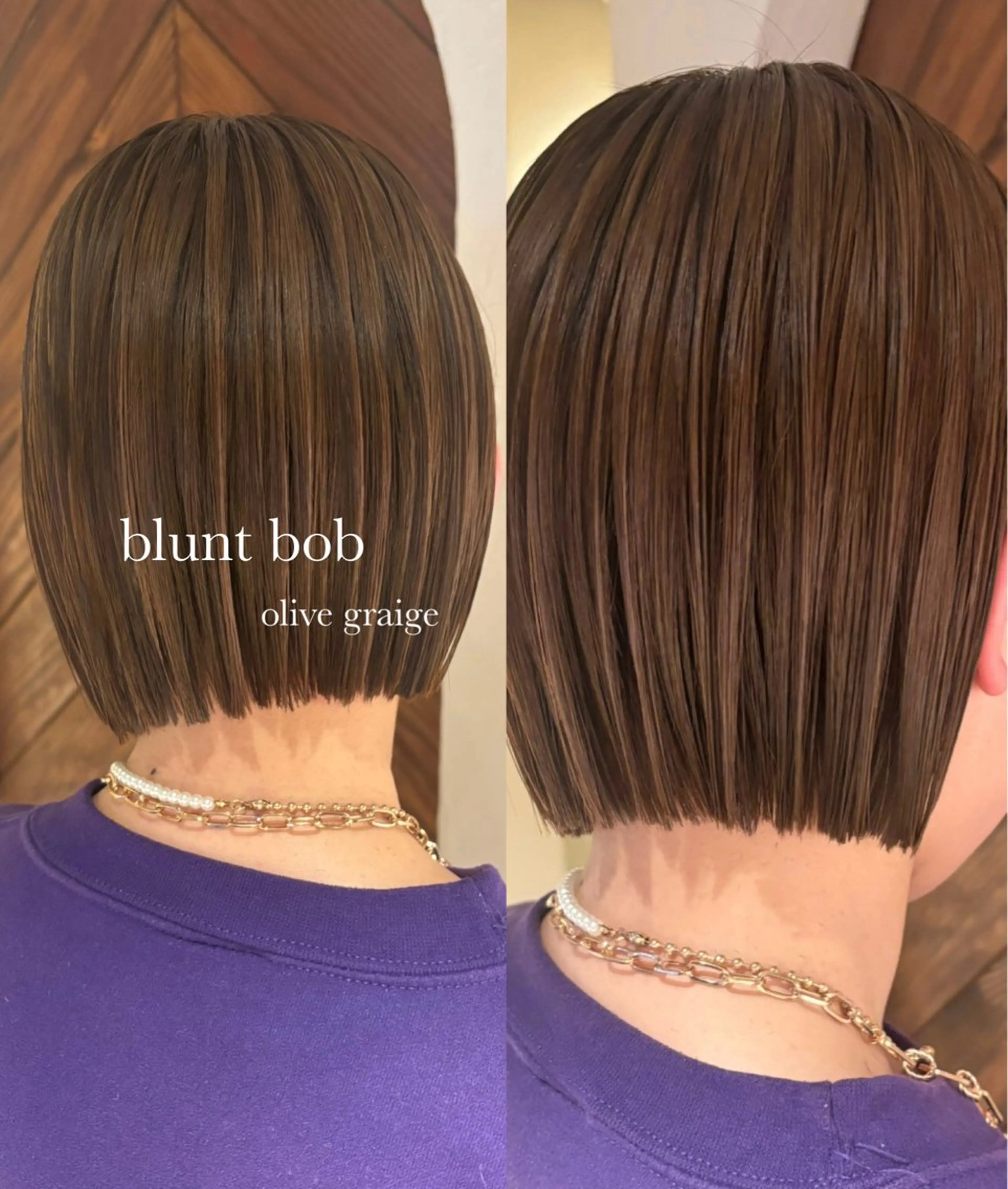 ミディアム カラー カット ヘアカラー ⌇🌹透明感カラー 🌹ᴍᴇɢᴜᴍɪ ⌇のヘアスタイル