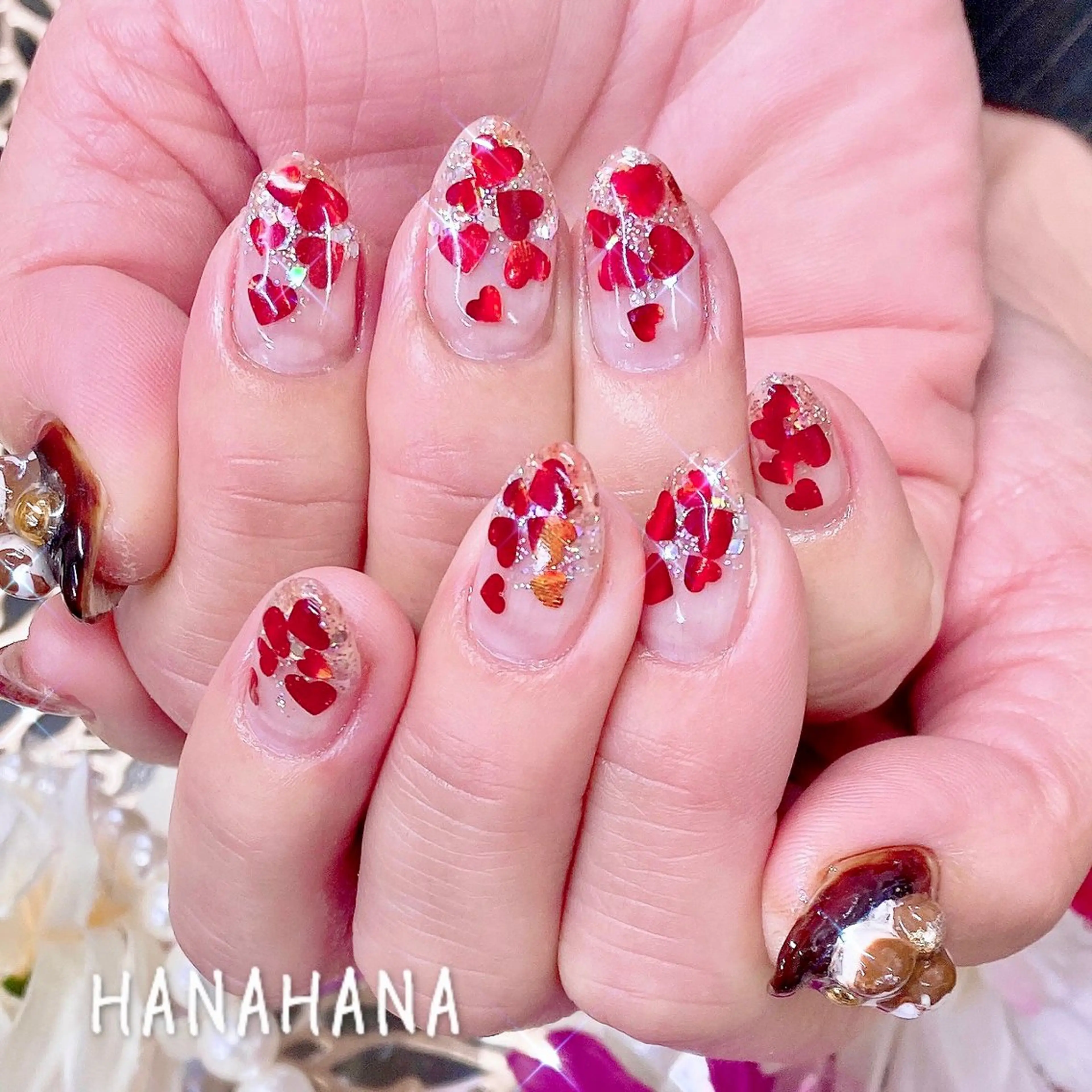 ネイル ジェルネイル HANAHANAのネイルデザイン