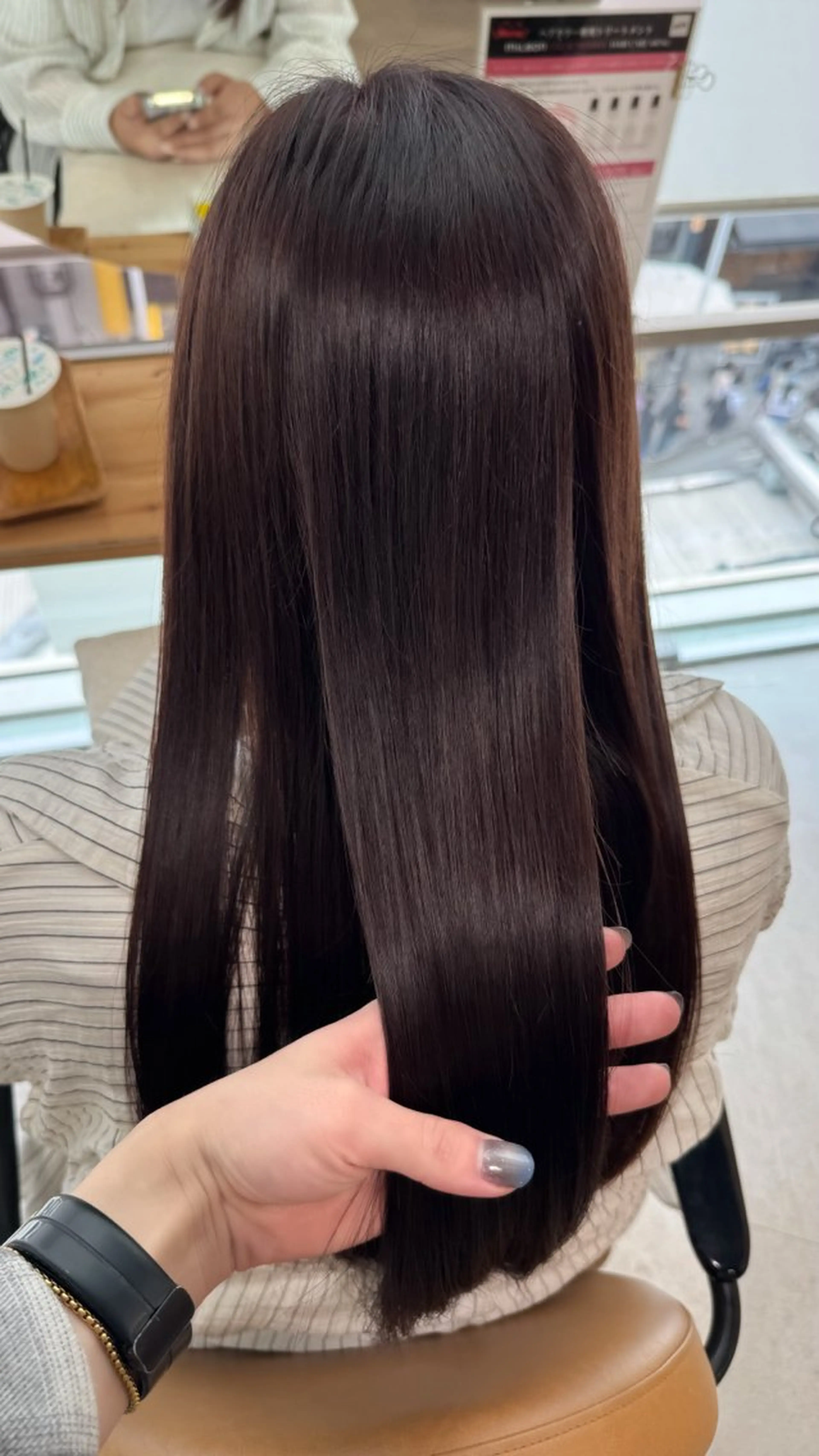 ロング カラー 髪質改善 トリートメント ヘアカラー トリートメント 三ノ宮髪質改善 /三國雅矢のヘアスタイル