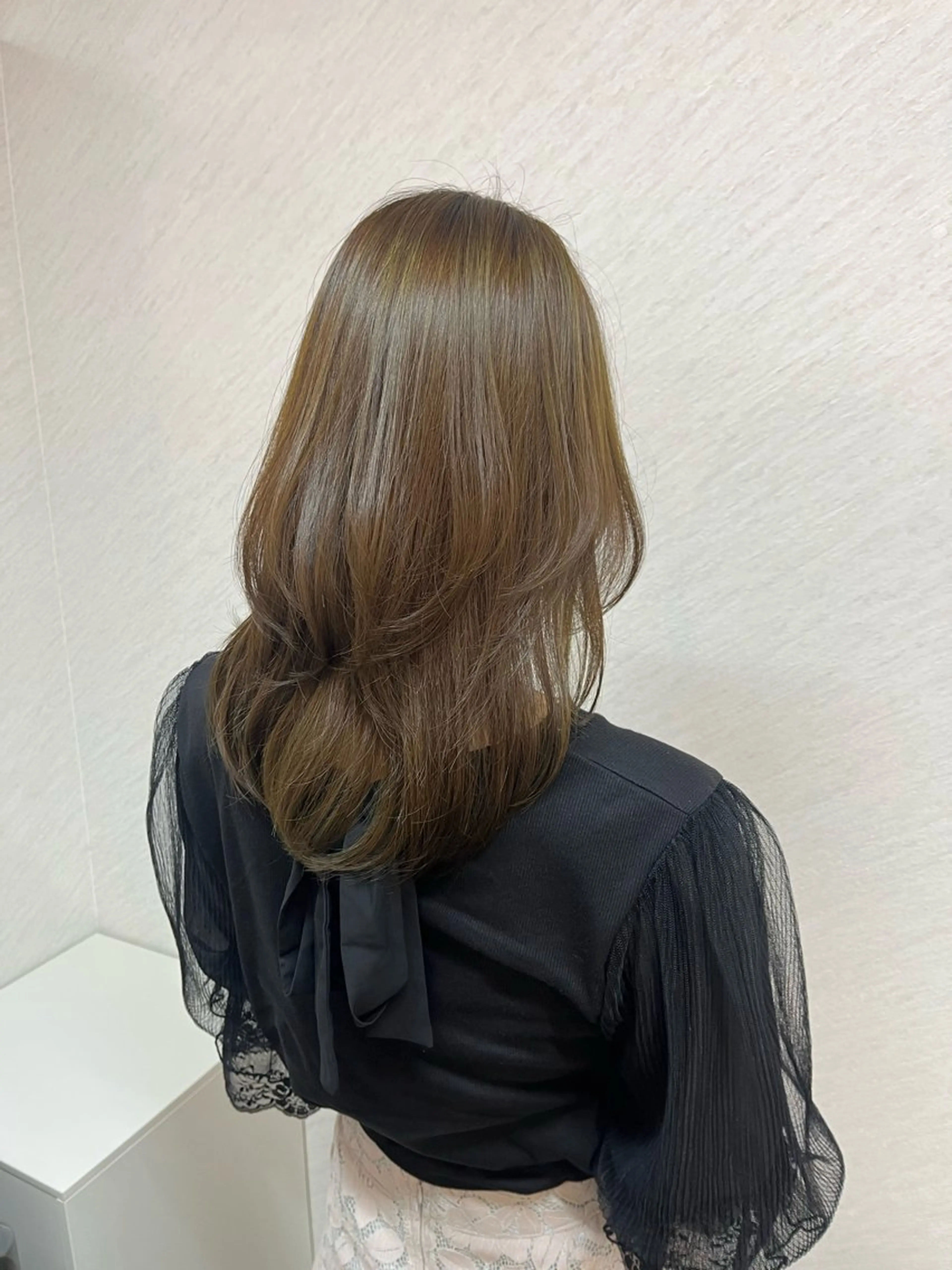 セミロング カット ヘアカラー トリートメント 【ECLART】鈴木 なつみのヘアスタイル