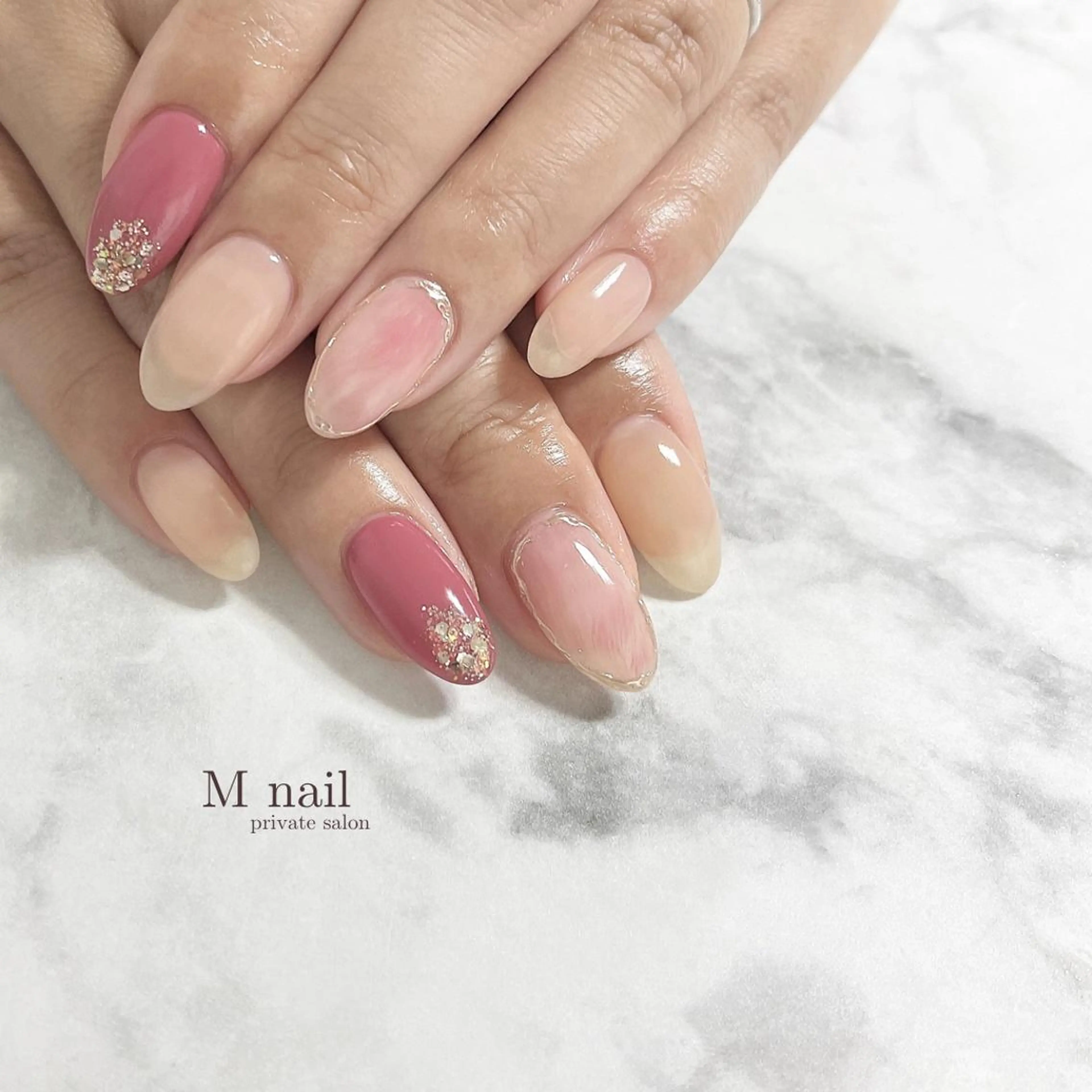 ネイル ハンドネイル M　nail所属・M nailのネイルデザイン