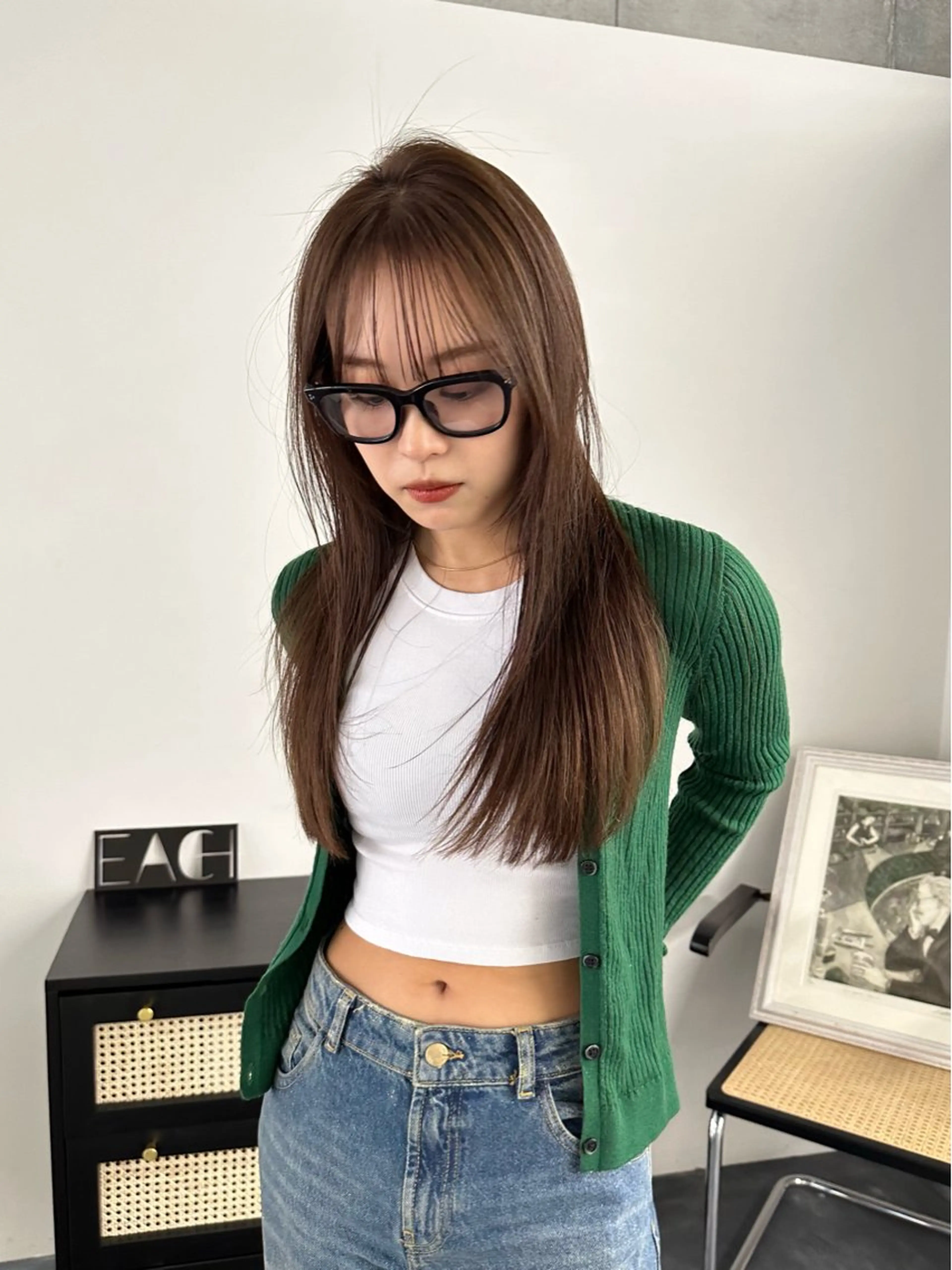 ロング カラー レイヤーカット LEANE THE TOKYO所属・大人レイヤー 🍃外苑前/荒谷進介のヘアスタイル