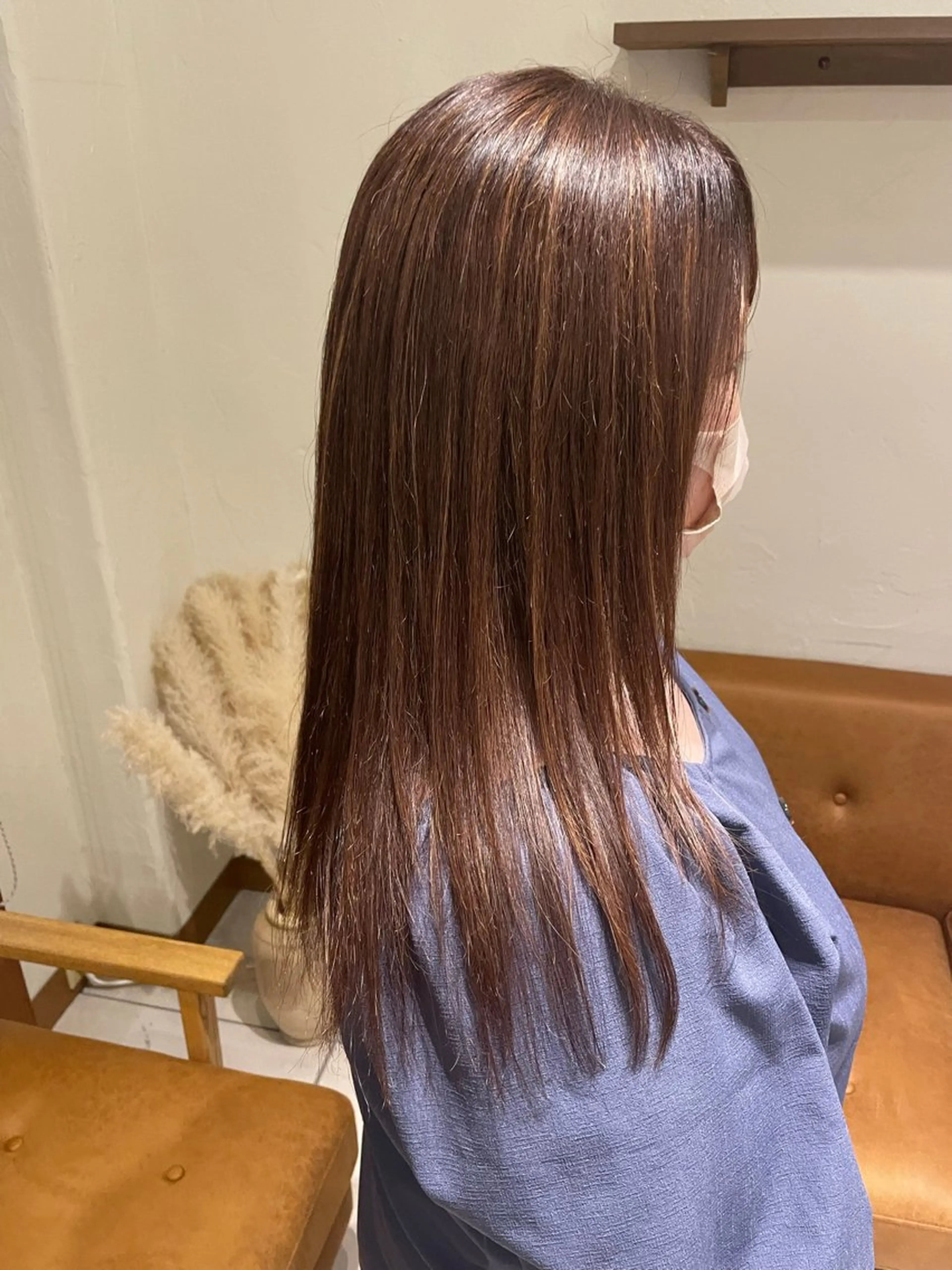 ロング カラー 片山千晴✨ツヤ髪 ✨顔まわりカット✨のヘアスタイル