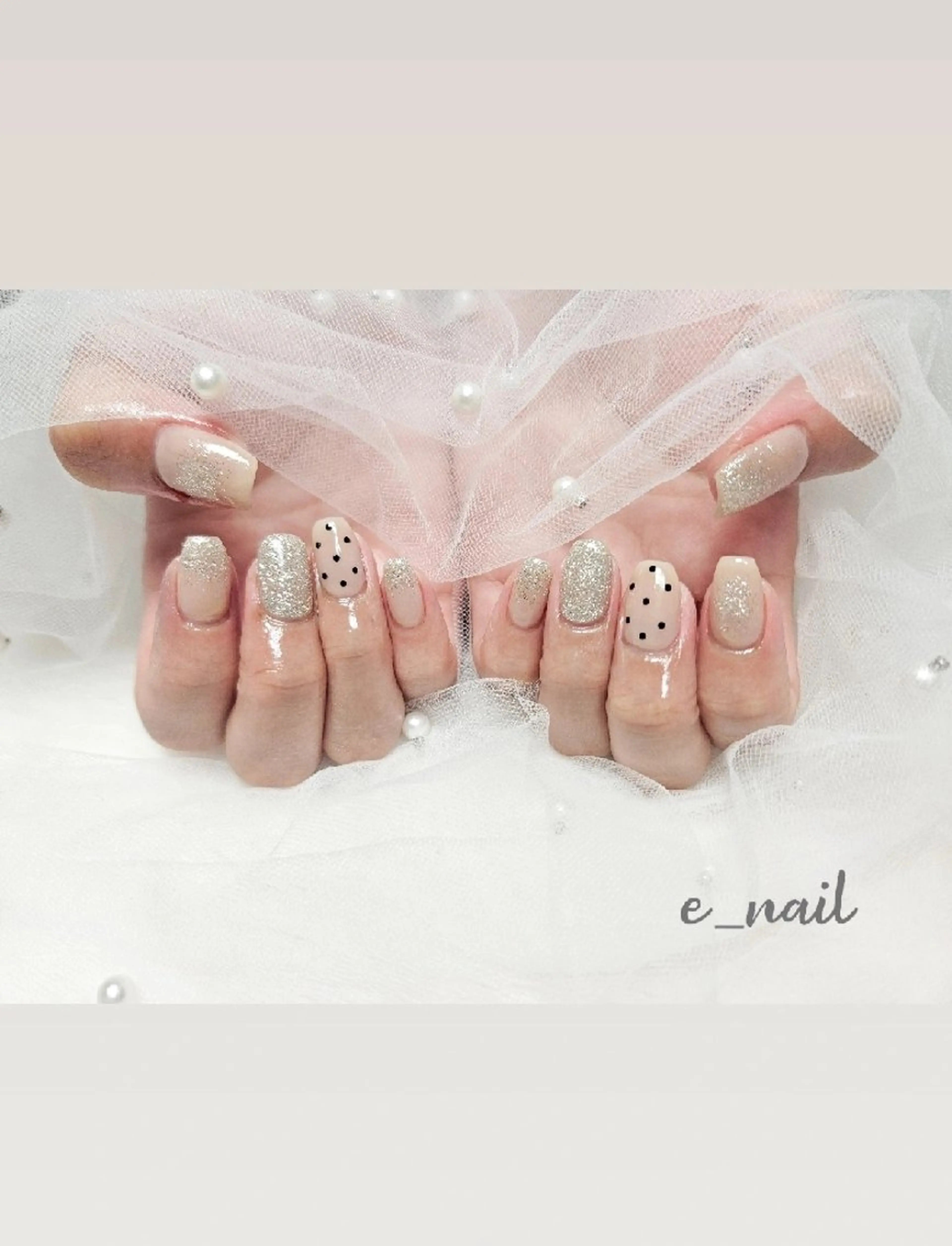 ネイル e_nail🍀自宅 サロン八潮eri☆　のネイルデザイン