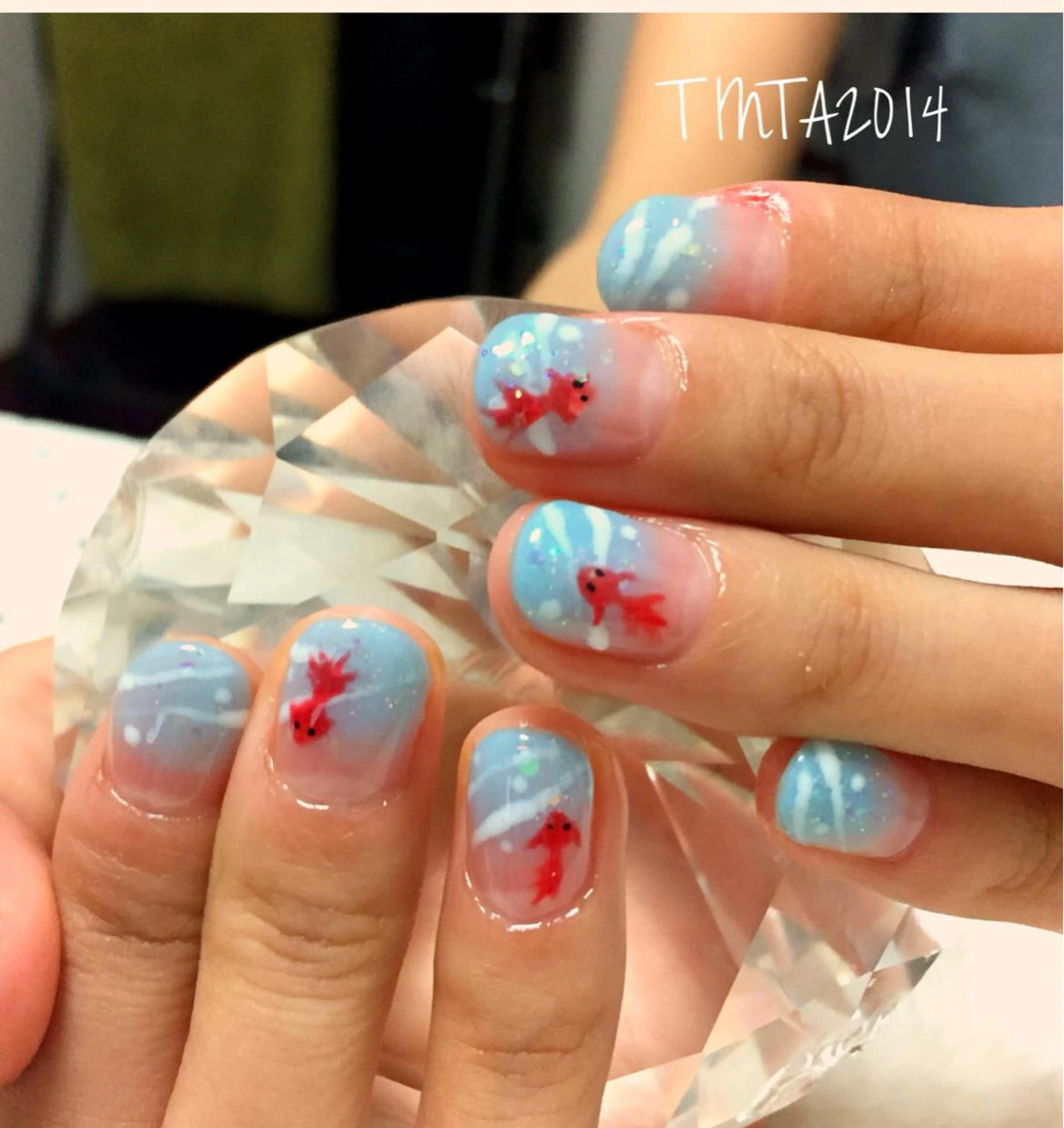 ネイル 夏ネイル ネイルサロン ティンタ所属・馬場 典子のネイルデザイン