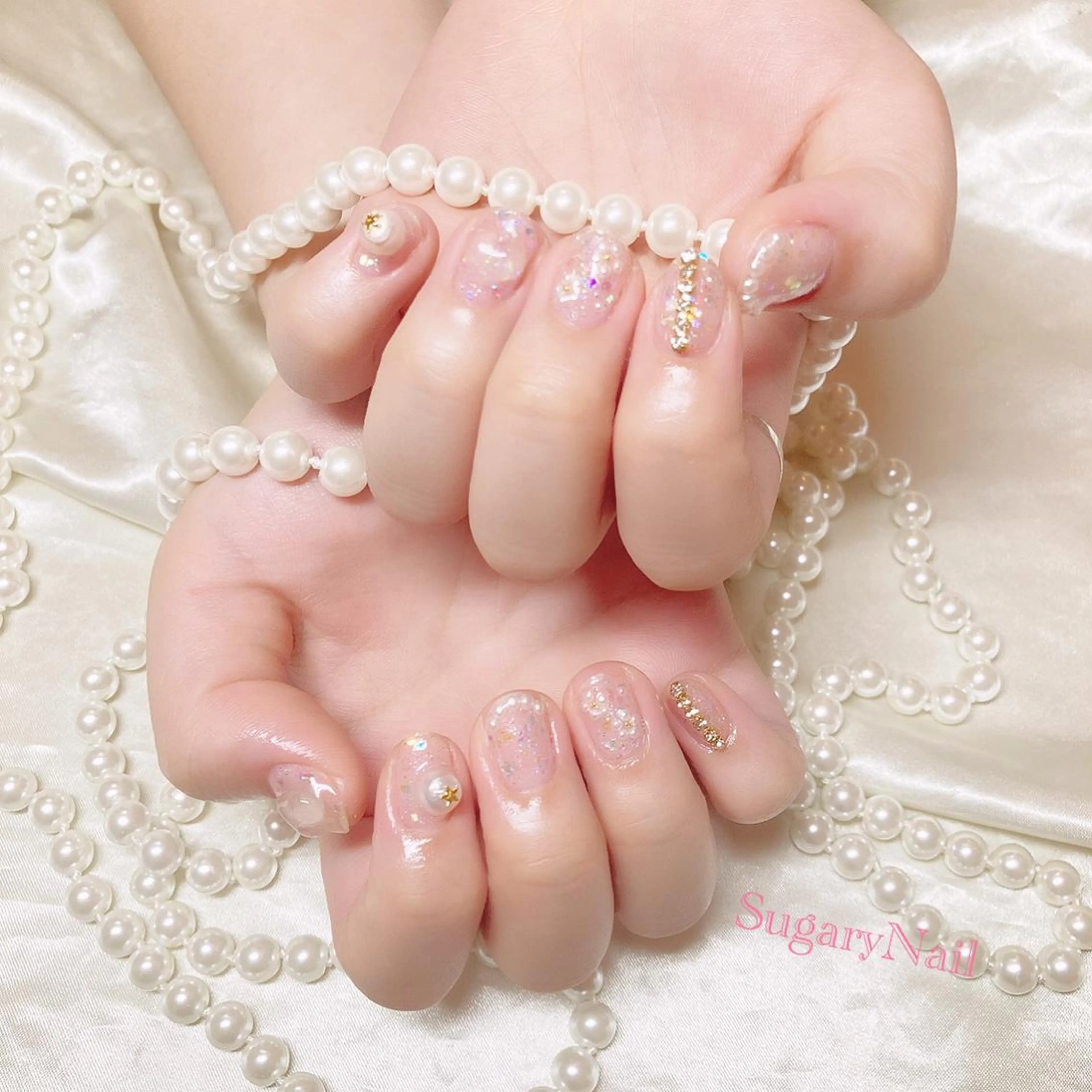 ネイル ハンドネイル フットネイル SugaryNail Rinaのネイルデザイン