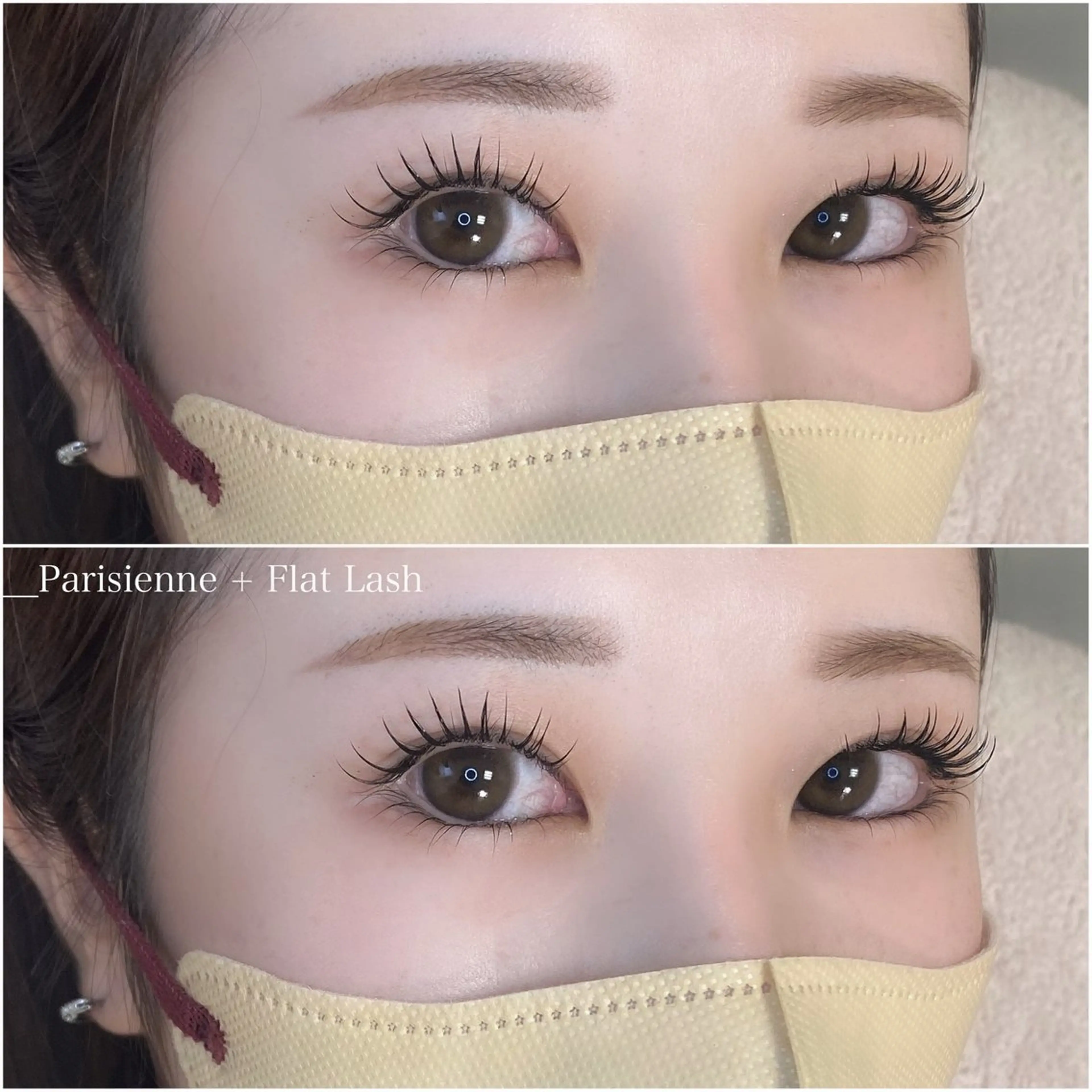 マツエク・マツパ バインドロック 束感まつ毛 フラットラッシュ 韓国風マツエク パリジェンヌラッシュリフト マツエク viviAiles ♡⃛ Ruiのマツエク・マツパデザイン