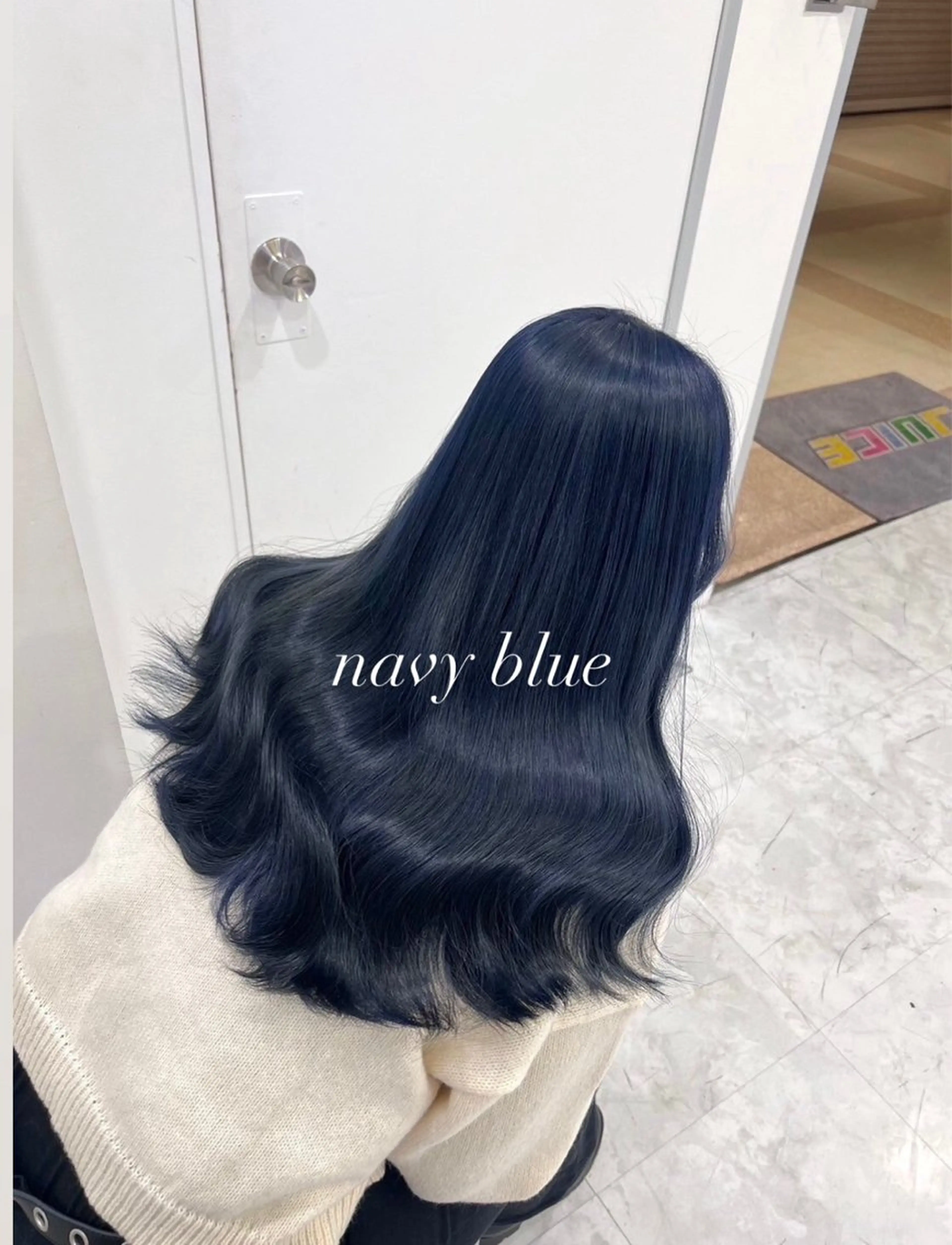 ロング 髪質改善 ヘアカラー トリートメント 韓国風暗髪ヘア🤍 🫧MIREIのヘアスタイル