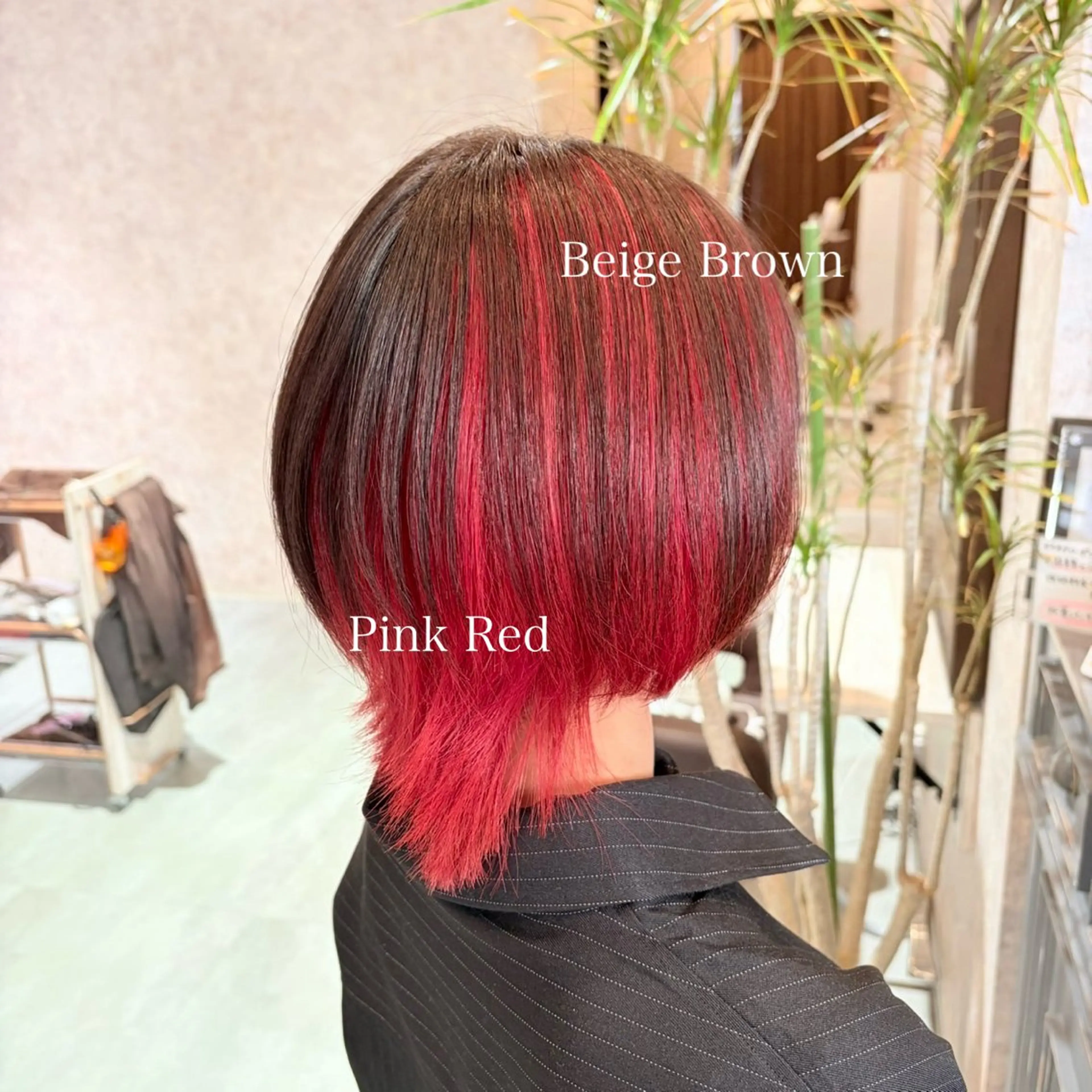 ショート カラー ベージュカラー ブリーチ ブルーカラー ダブルカラー グラデーションカラー 🫟Blanco🫟 Color&Careのヘアスタイル