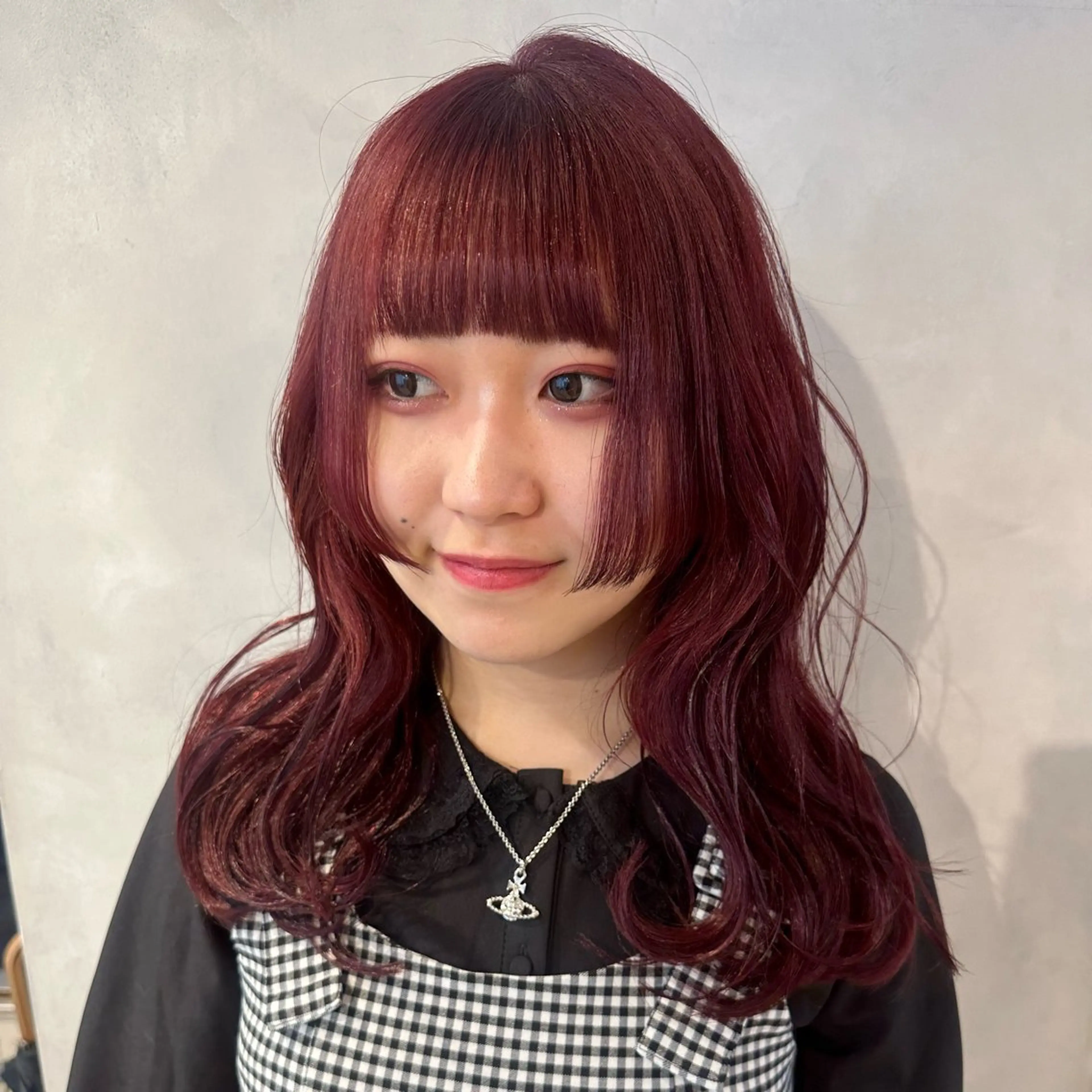 セミロング カラー カット ヘアカラー デザインカラー/パー マ🦖外岡咲希🦖のヘアスタイル