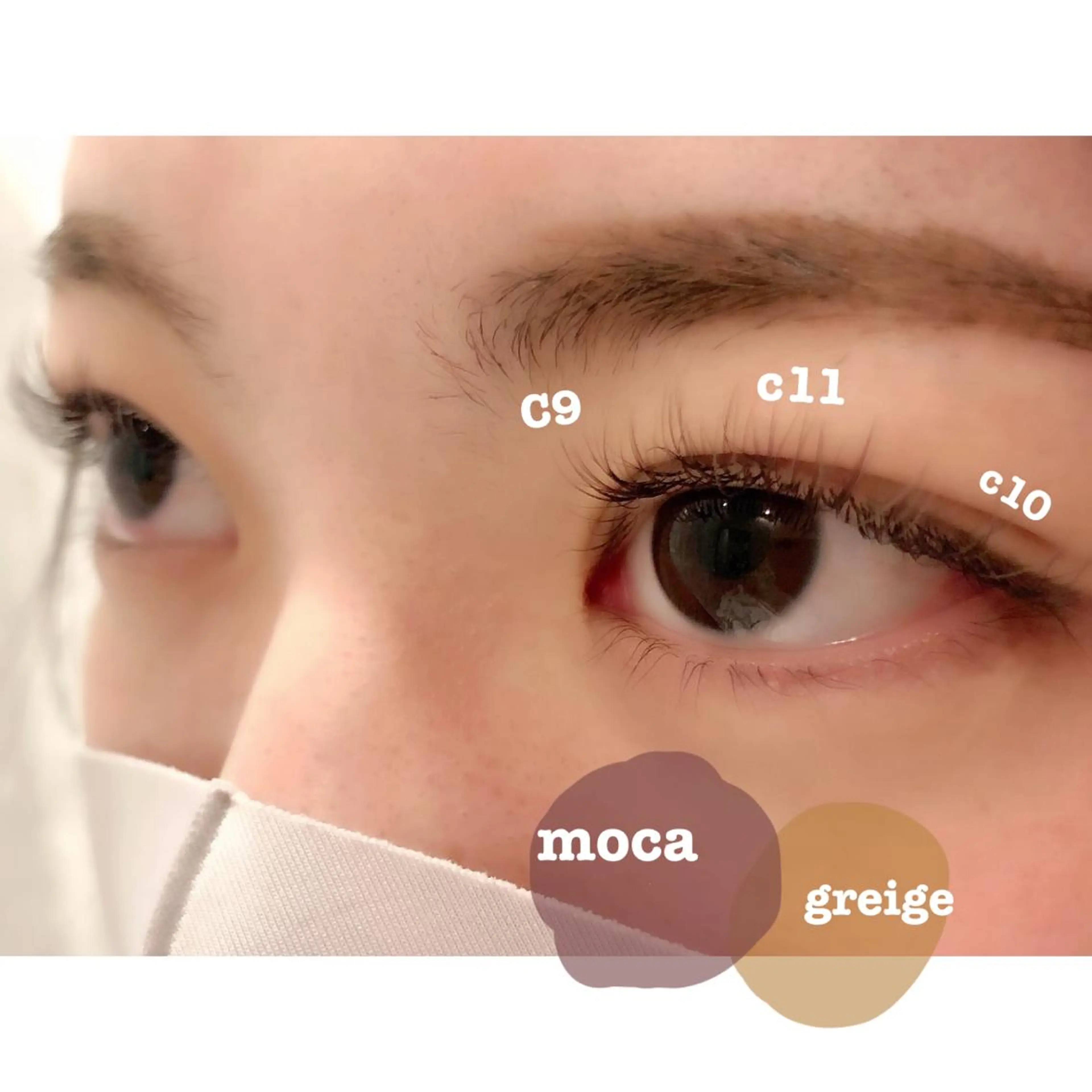 ヘアアレンジ マツエク・マツパ Sia.   大阪梅田茶屋町店所属・まつパ/まつエク Sia.茶屋町店のマツエク・マツパデザイン