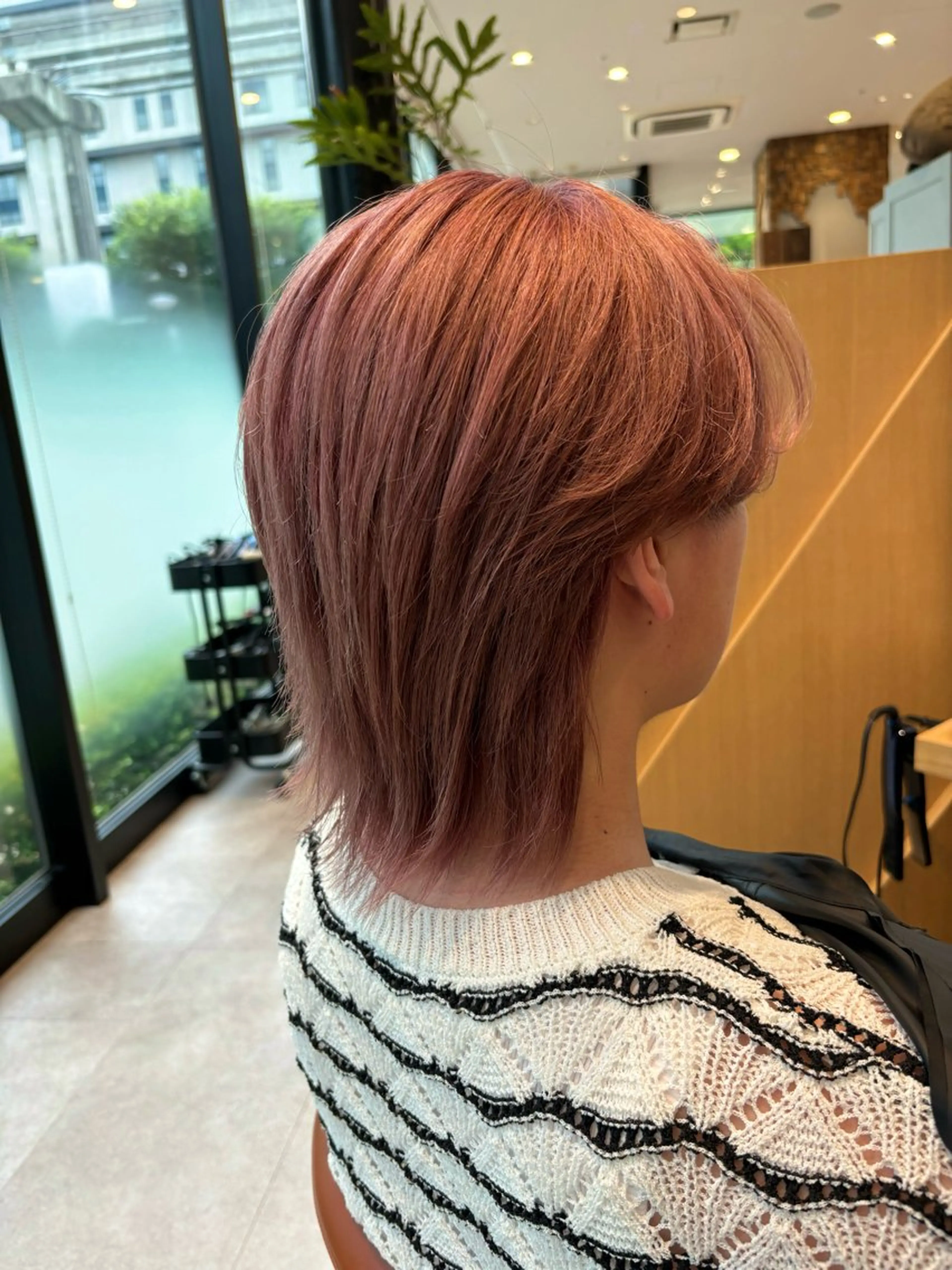 ショート カラー パーマ ヘアアレンジ メンズ 加藤 愛実のヘアスタイル