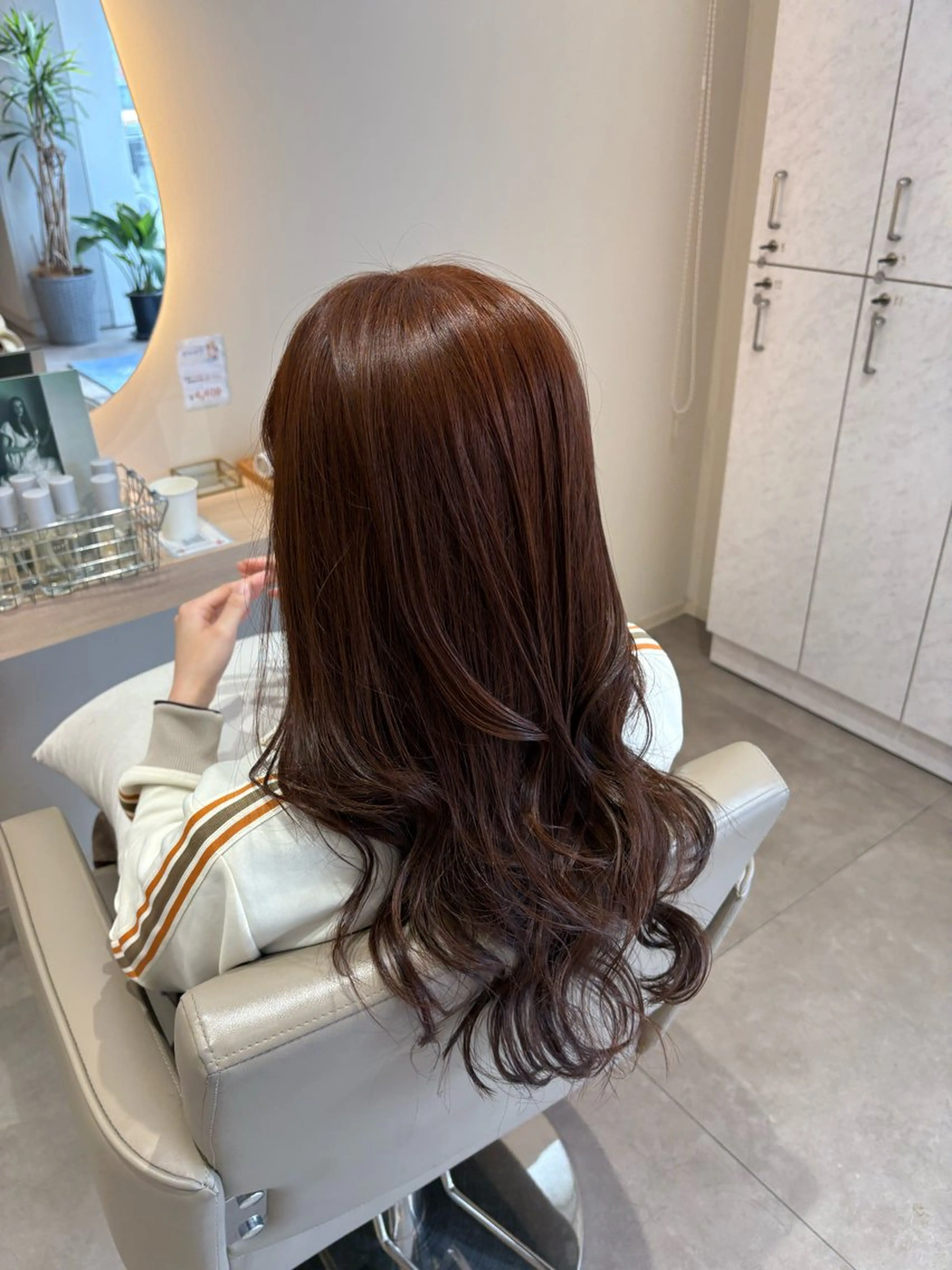 ロング カラー ブリーチ 透明感カラー ダブルカラー ブリーチなしカラー カット ヘアカラー レイヤー/透明感/髪 質改善/メンズ/佐藤のヘアスタイル