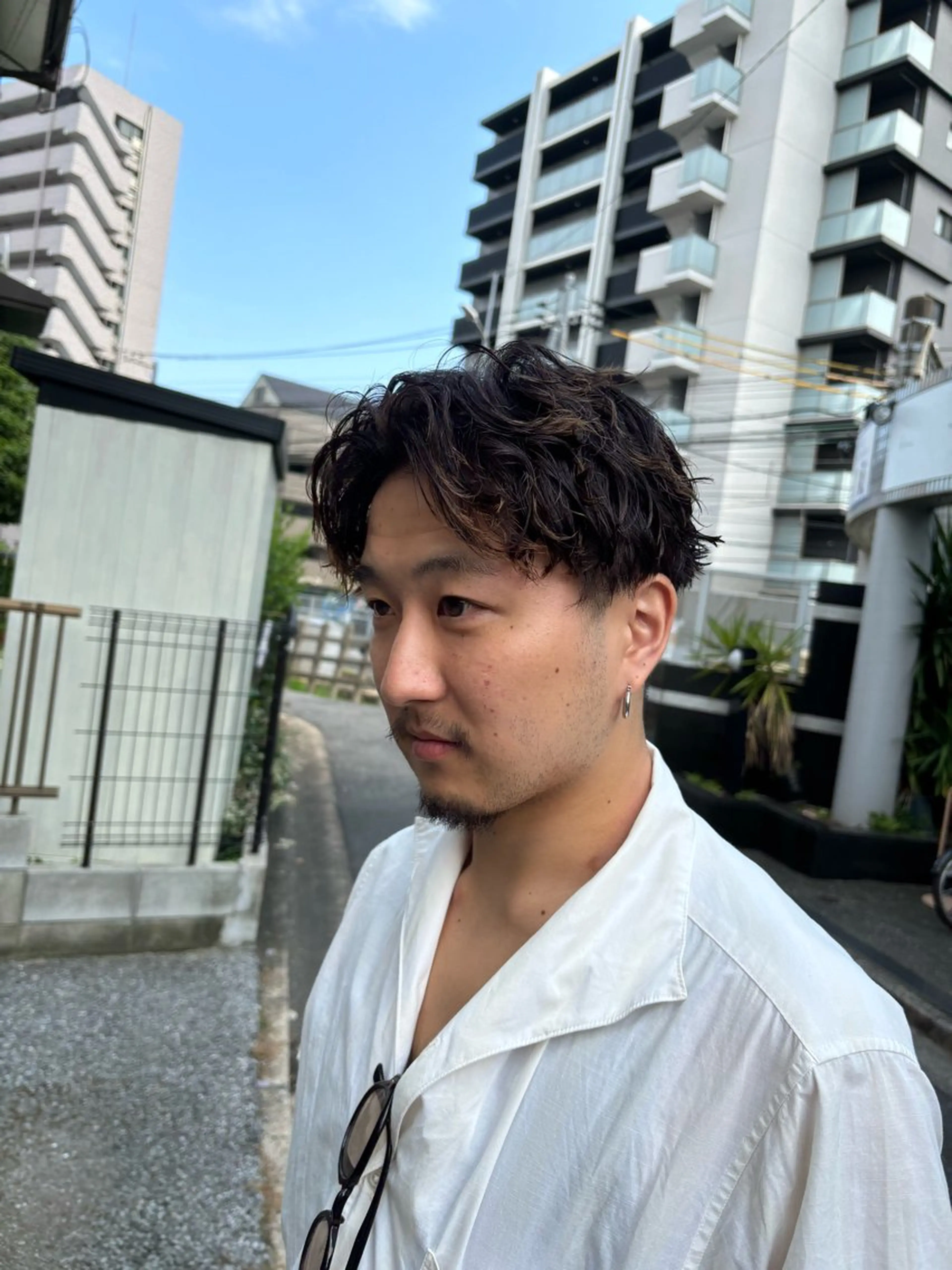 パーマ メンズ メンズパーマ フェザーパーマ/韓国 /メンズカット保立のヘアスタイル