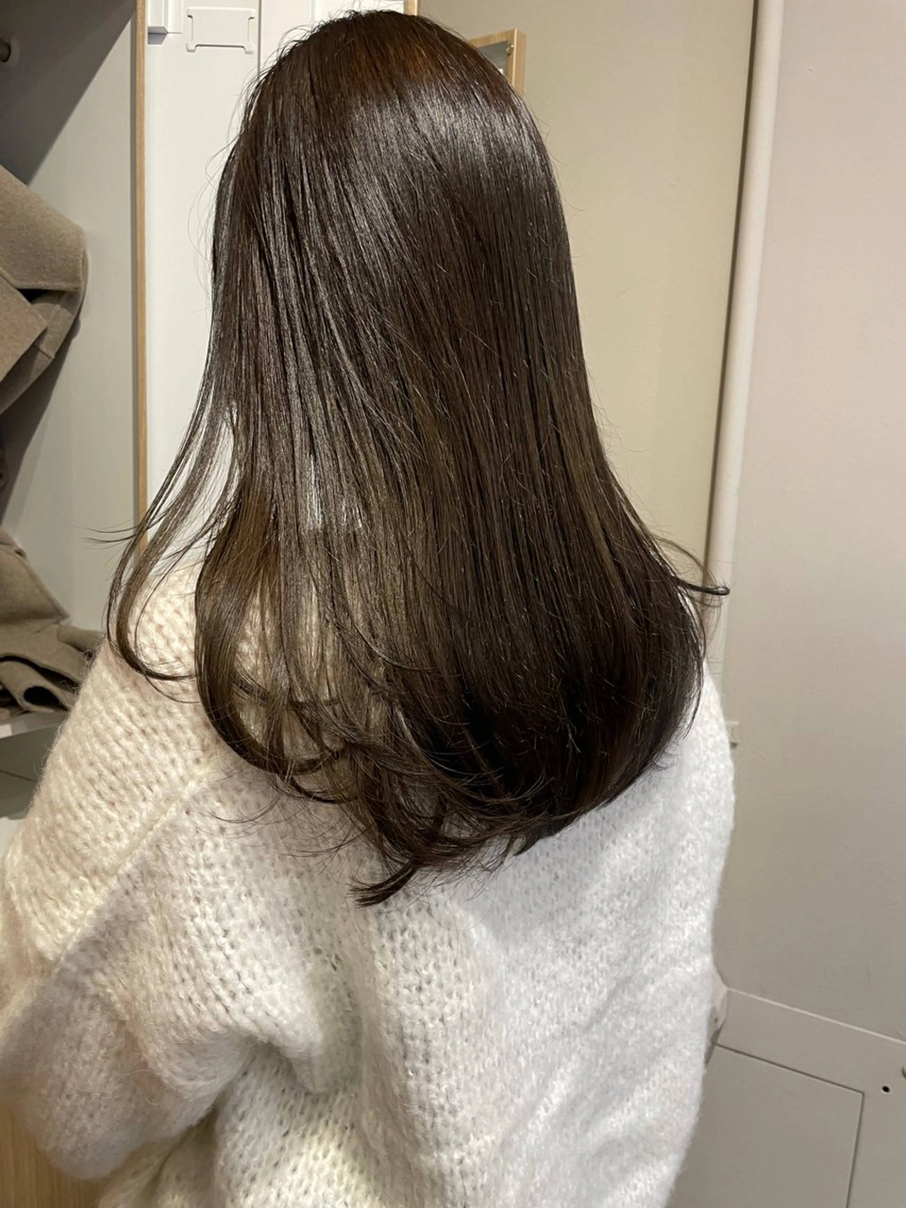 カラー 🤍LOREN エリコ🌈のヘアスタイル