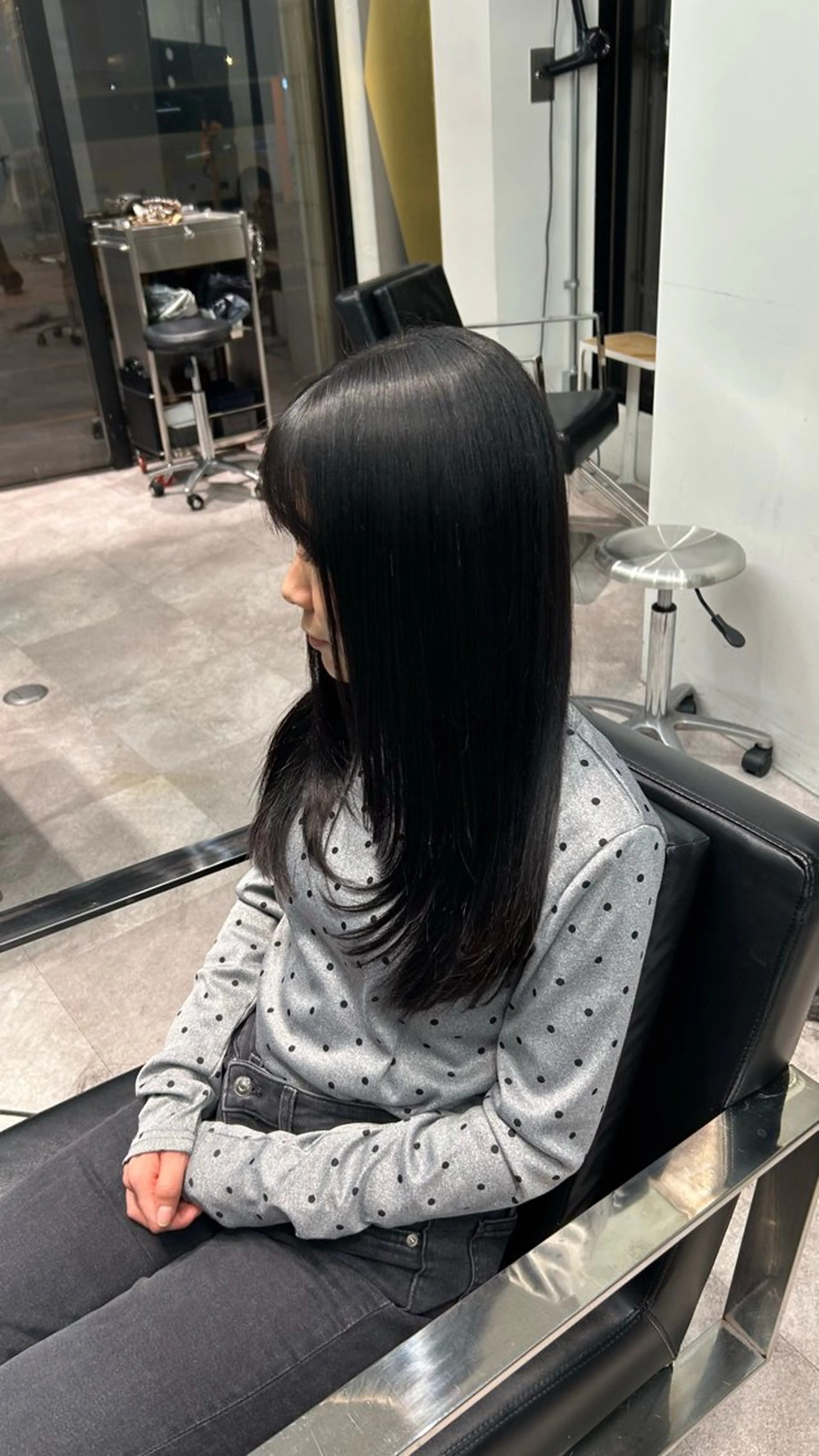 ロング トリートメント 縮毛矯正 CHARLES DESSIN所属・神宮前 ／吉田日和のヘアスタイル