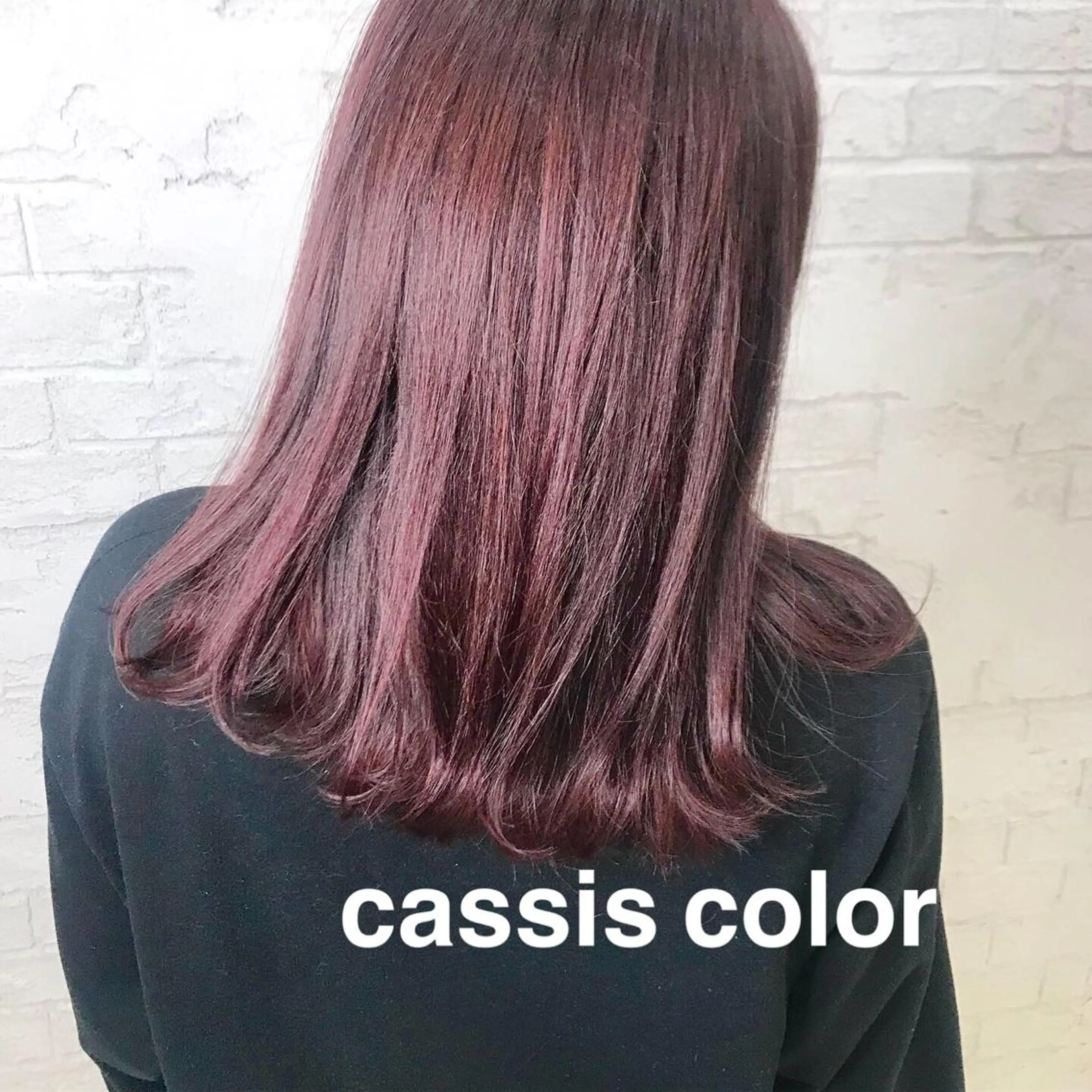 ロング カラー オリーブ/アッシュ やわらか透明感カラーのヘアスタイル