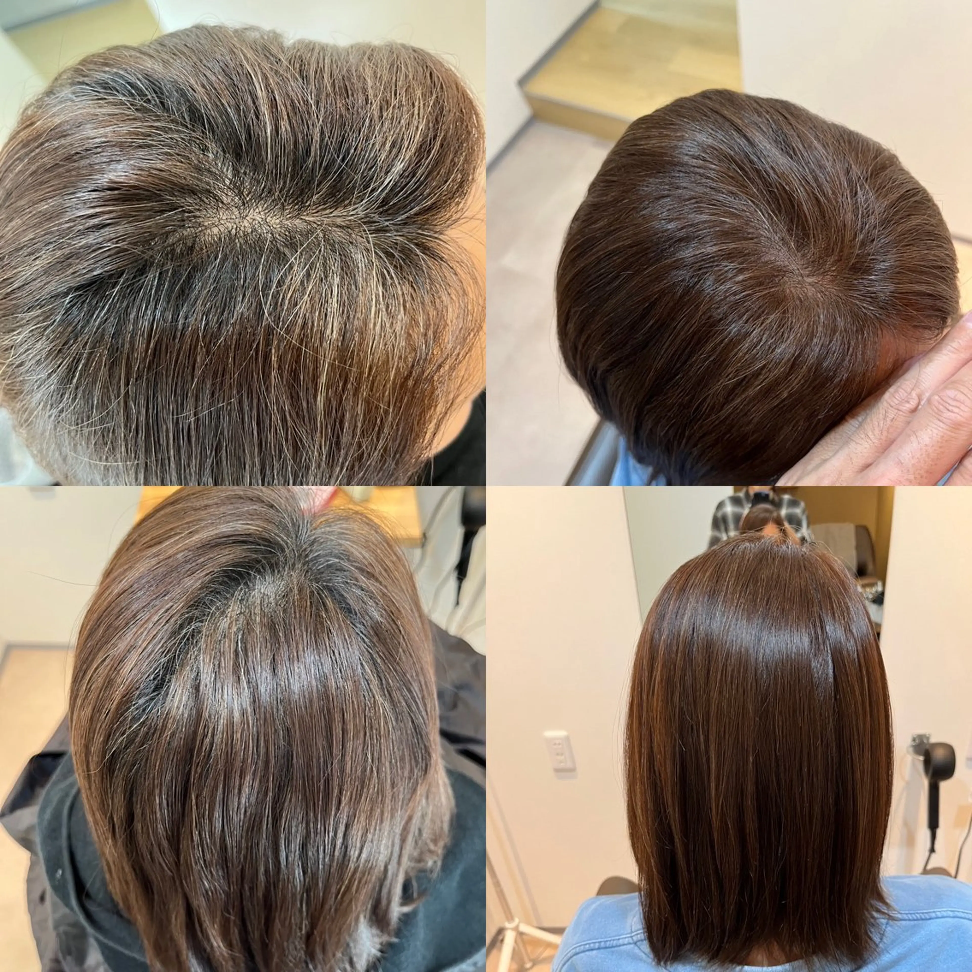 ミディアム ハイライト にしむら そうのヘアスタイル